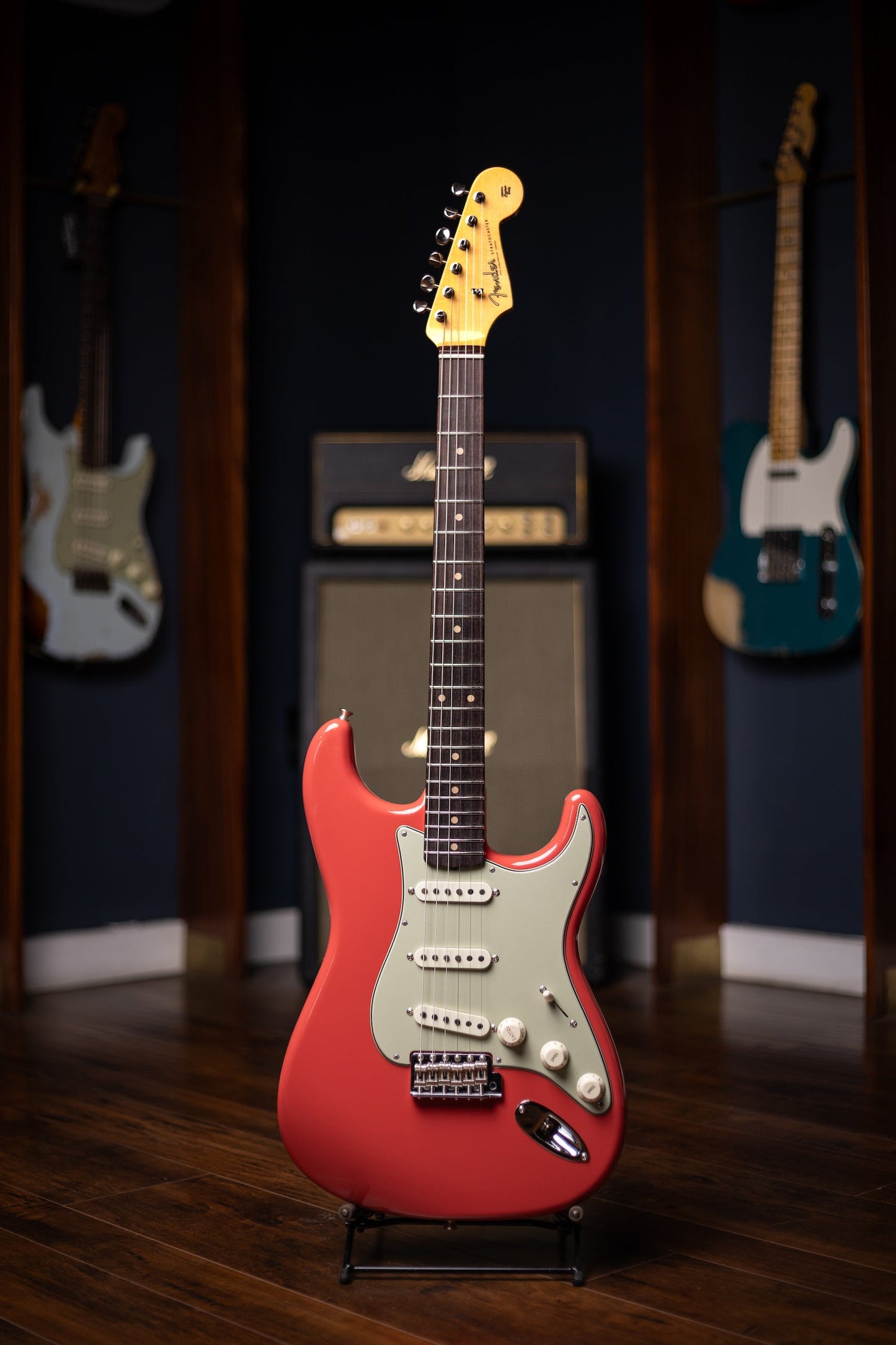 Fender Custom Shop Vintage Custom 1959 Stratocaster Electric Guitar - Fiesta Red