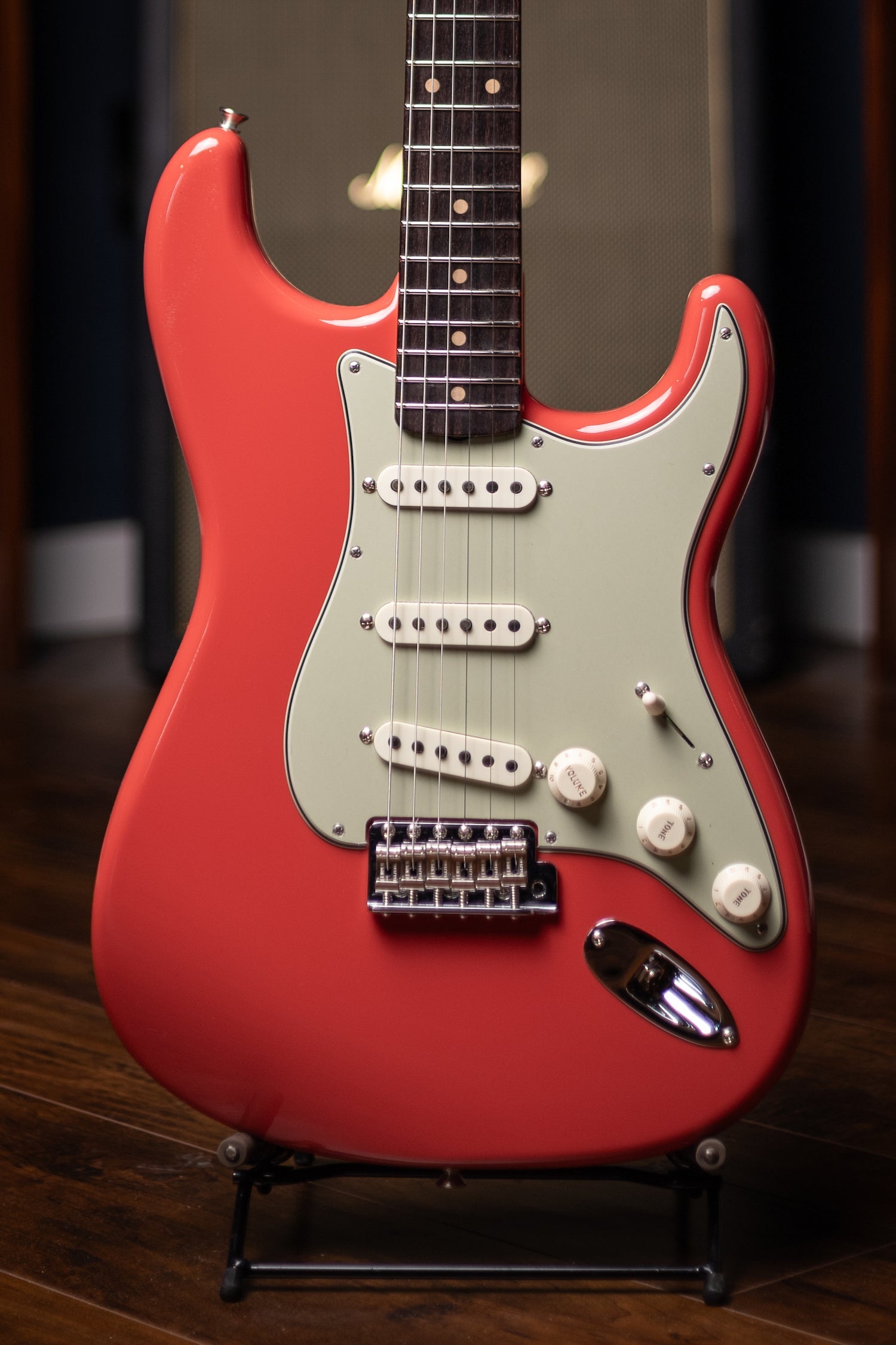 Fender Custom Shop Vintage Custom 1959 Stratocaster Electric Guitar - Fiesta Red