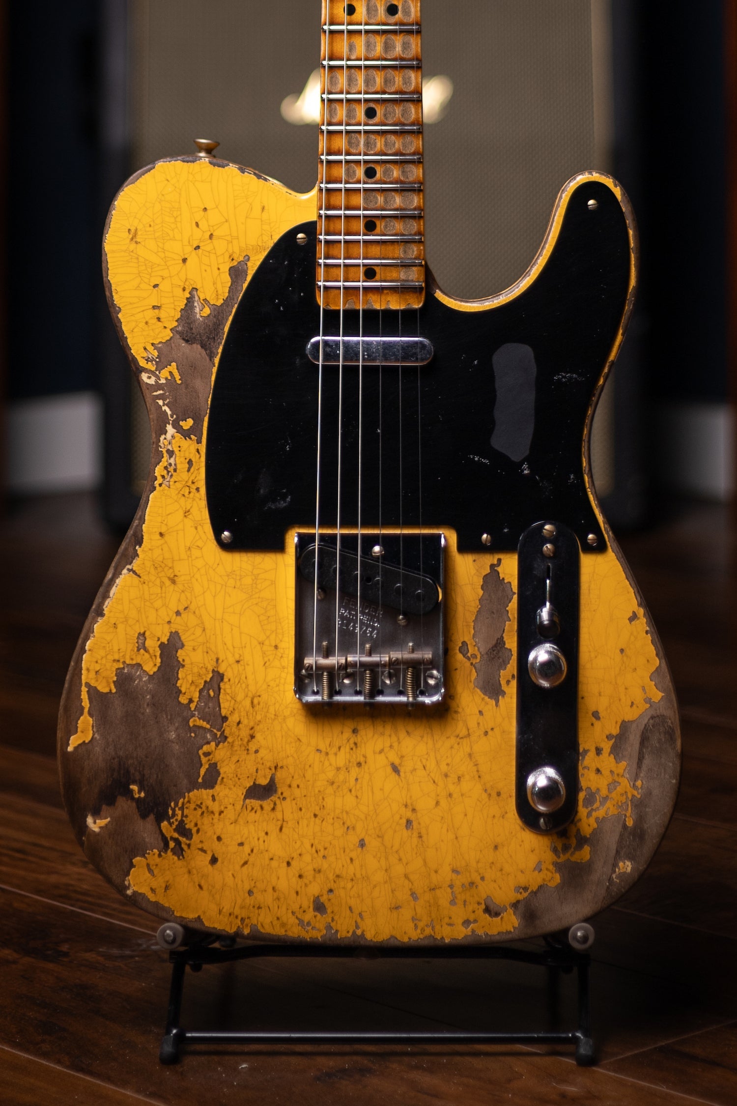 Fender Telecaster '52 Super Heavy Relic 1-Piece Quartersawn Maple Neck Electric Guitar - Aged Nocaster Blonde