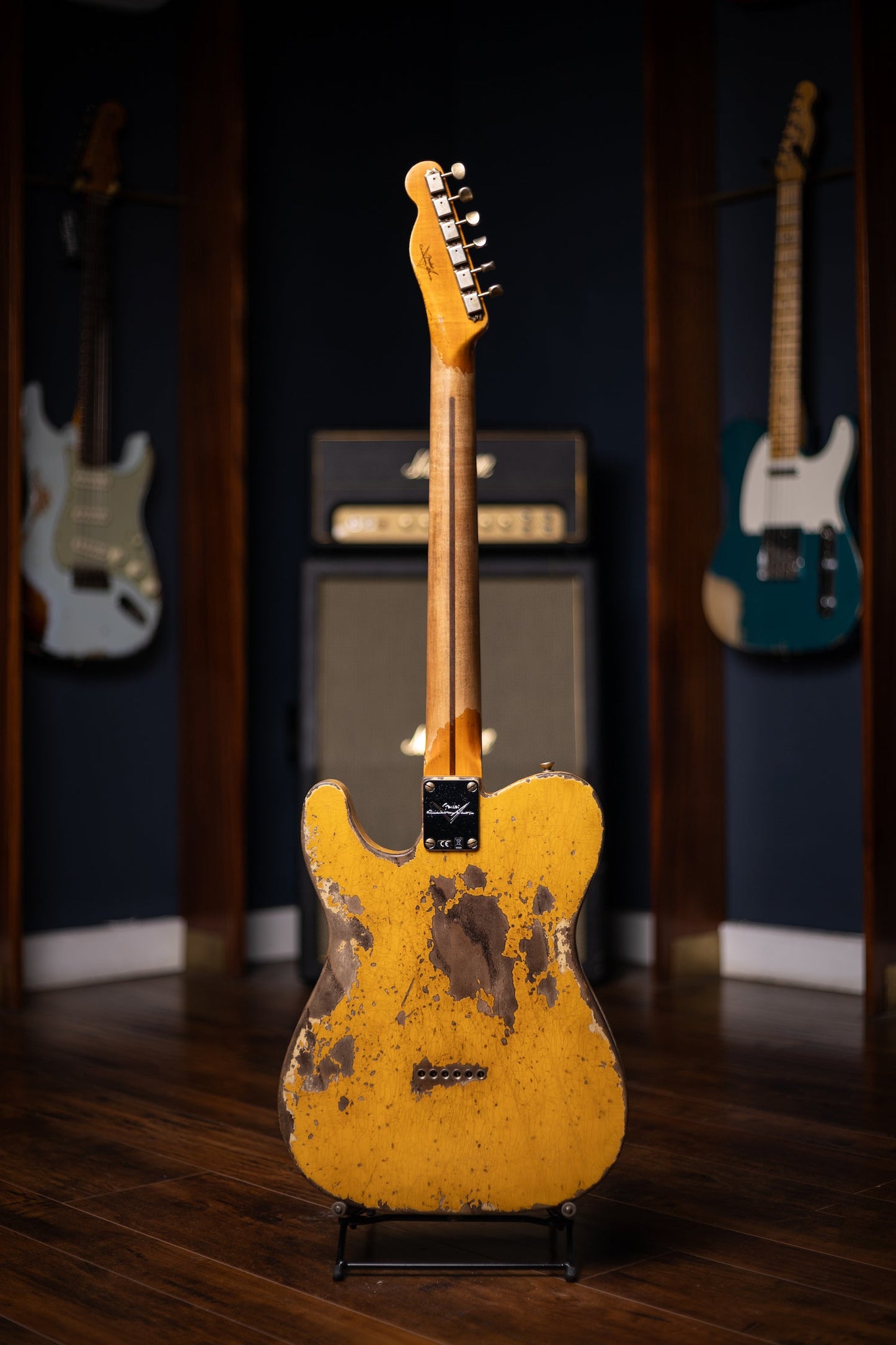 Fender Telecaster '52 Super Heavy Relic 1-Piece Quartersawn Maple Neck Electric Guitar - Aged Nocaster Blonde