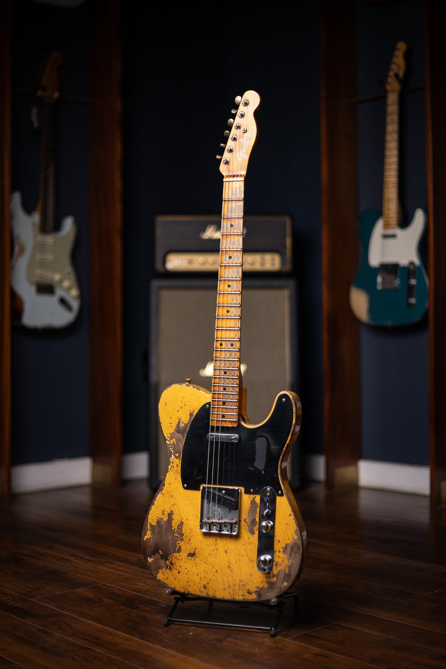 Fender Telecaster '52 Super Heavy Relic 1-Piece Quartersawn Maple Neck Electric Guitar - Aged Nocaster Blonde