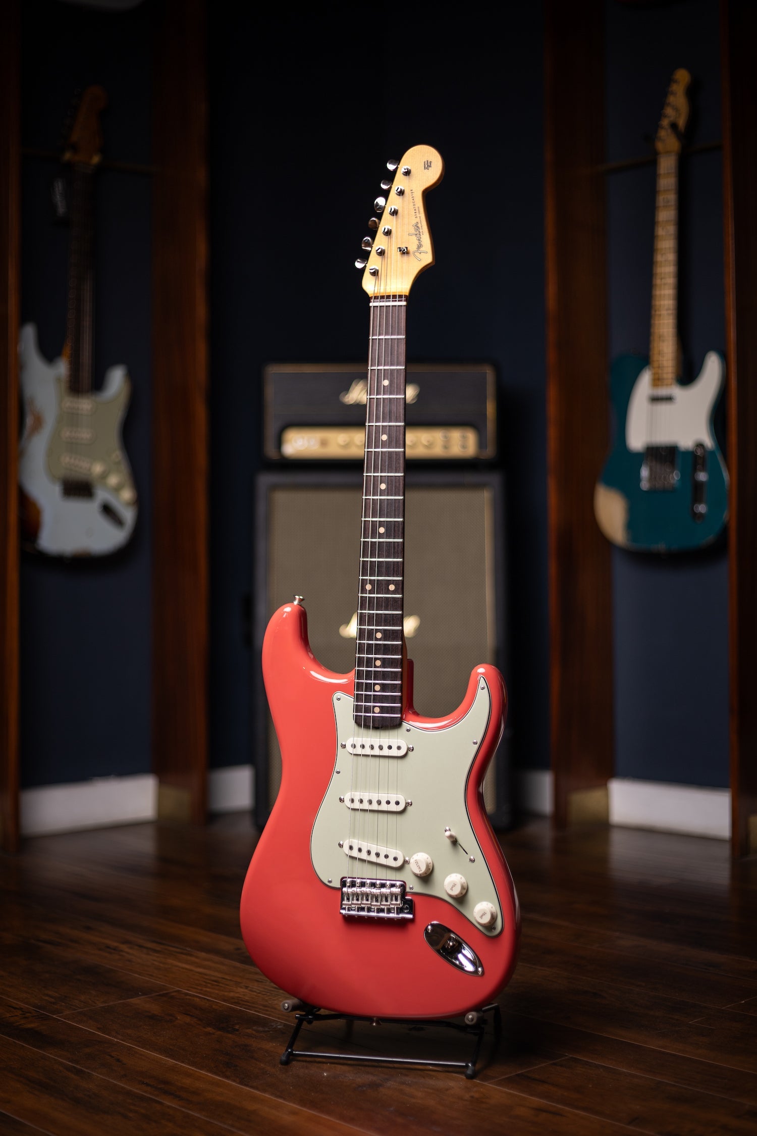 Fender Custom Shop Vintage Custom 1959 Stratocaster Electric Guitar - Fiesta Red