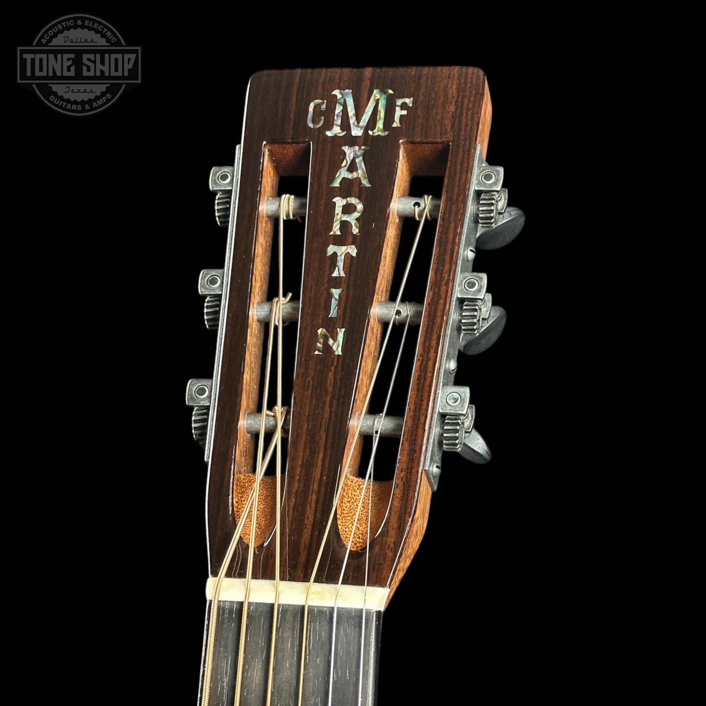 Used Martin Custom Shop 00-12F 28 Style Italian Alpine Spruce / EIR Custom Cowboy Motif Inlay w/case TSU24005