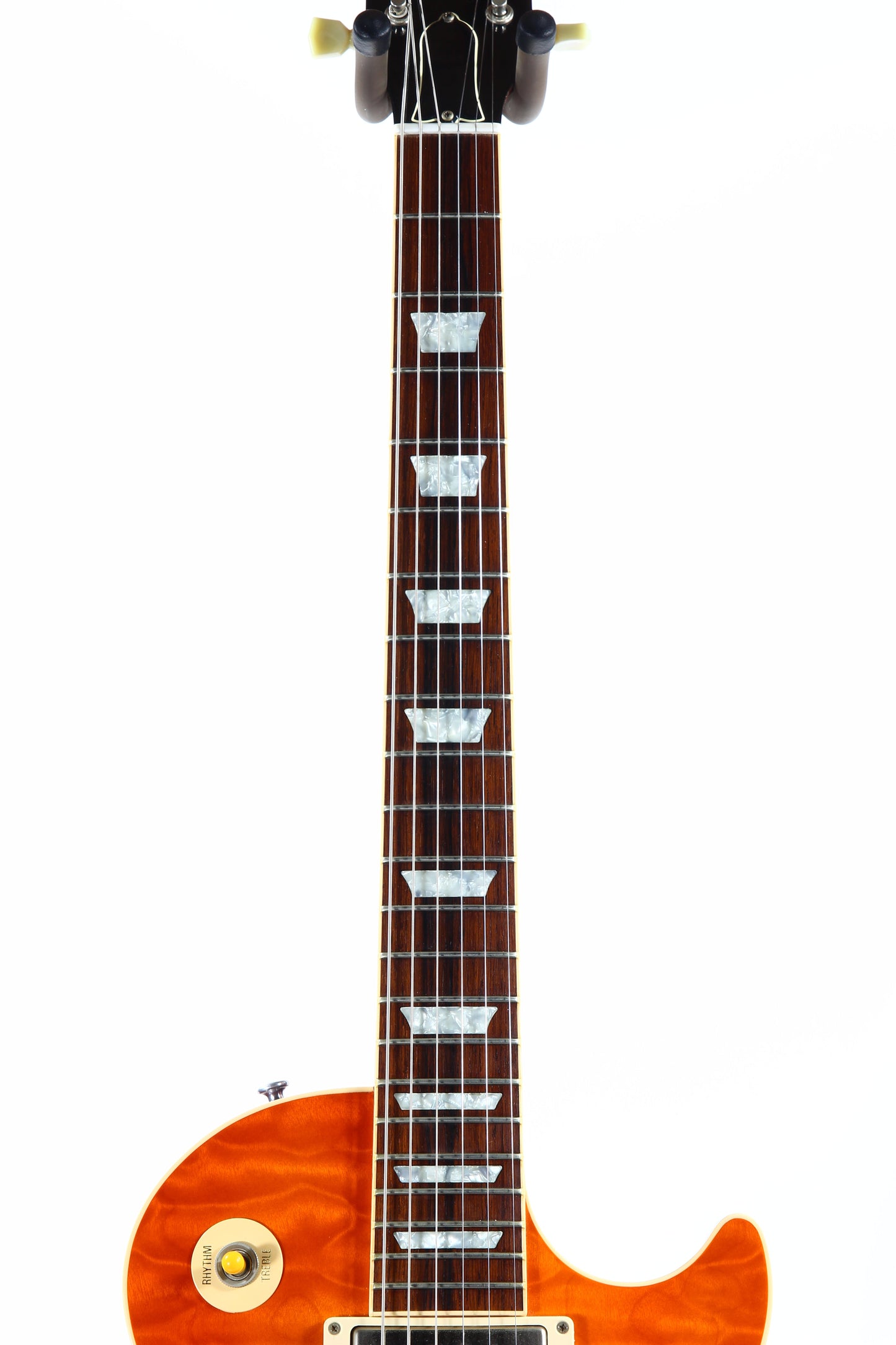 KILLER QUILT TOP! 2005 Gibson Custom Shop Class 5 Les Paul -- Tangerine Burst 1960 R0 60 1959 '59 Vibes