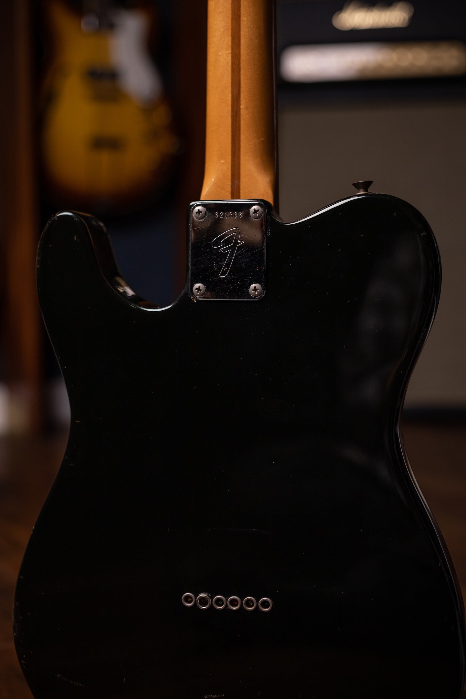 1971 Fender Telecaster Electric Guitar - Factory Black