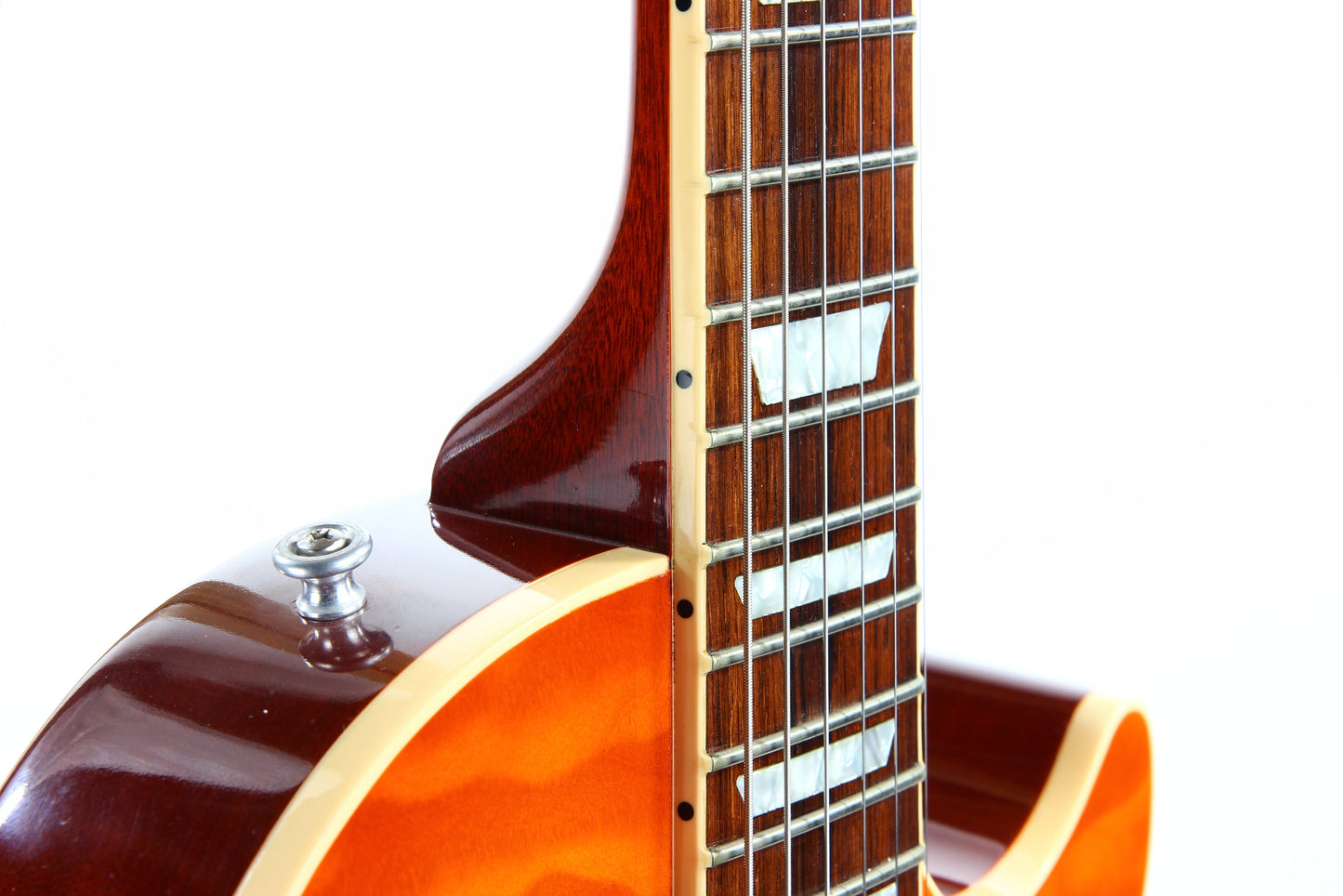 KILLER QUILT TOP! 2005 Gibson Custom Shop Class 5 Les Paul -- Tangerine Burst 1960 R0 60 1959 '59 Vibes