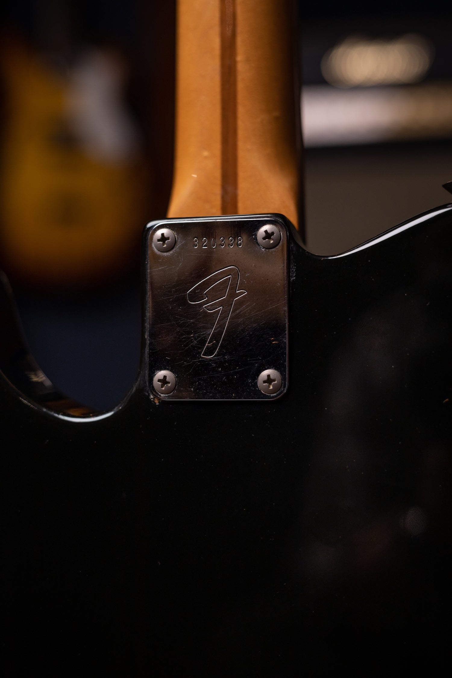 1971 Fender Telecaster Electric Guitar - Factory Black