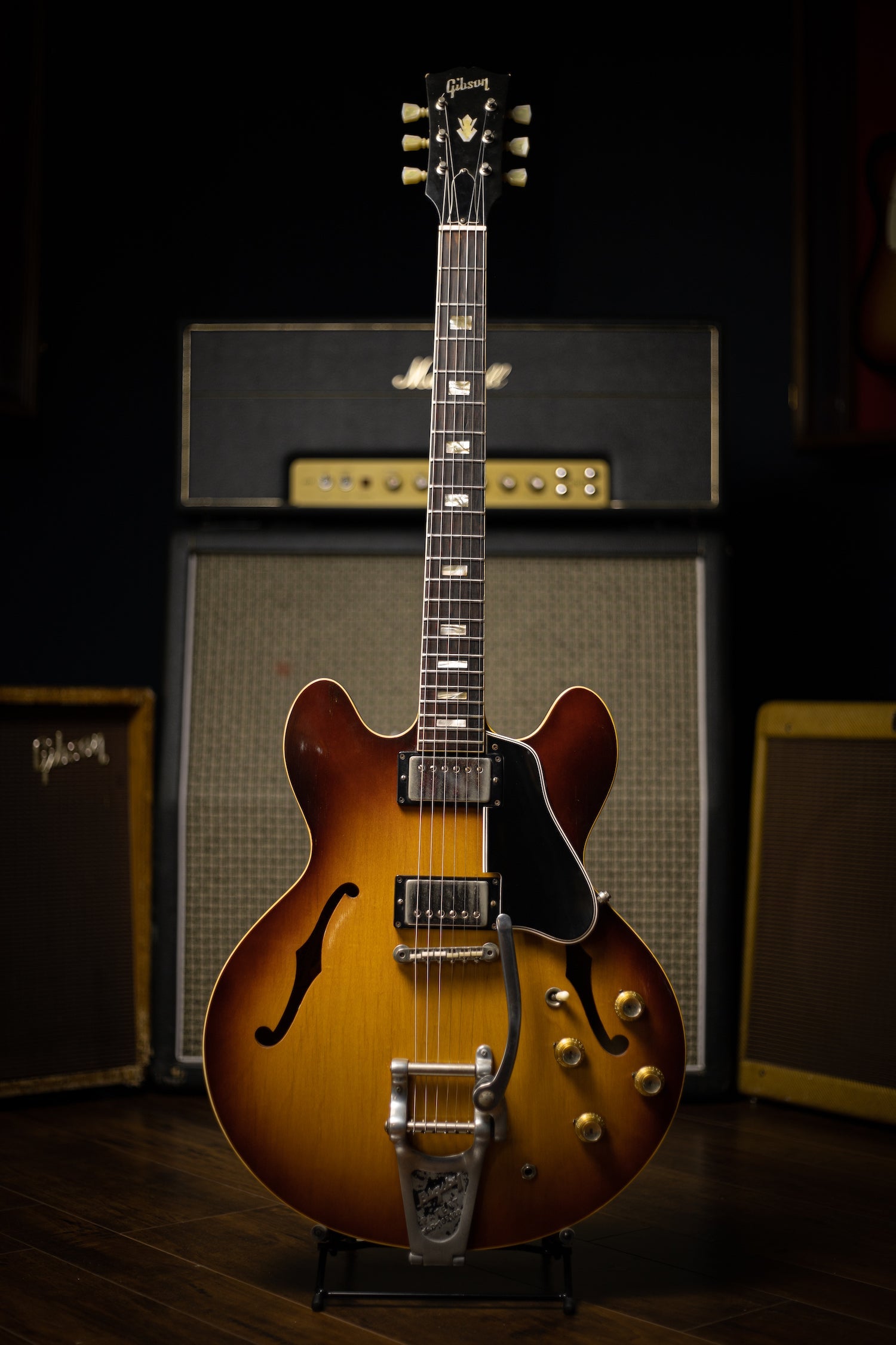 1965 Gibson ES-335TD Factory Bigsby - Sunburst