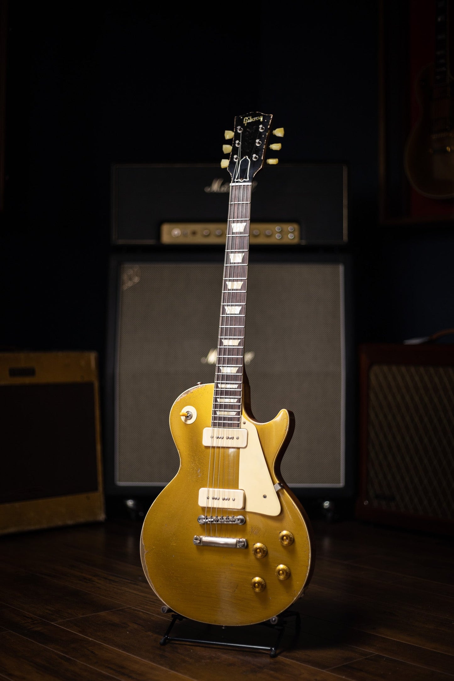 Gibson Custom Shop Murphy Lab 1956 Les Paul Standard Ultra Heavy Aged - Goldtop