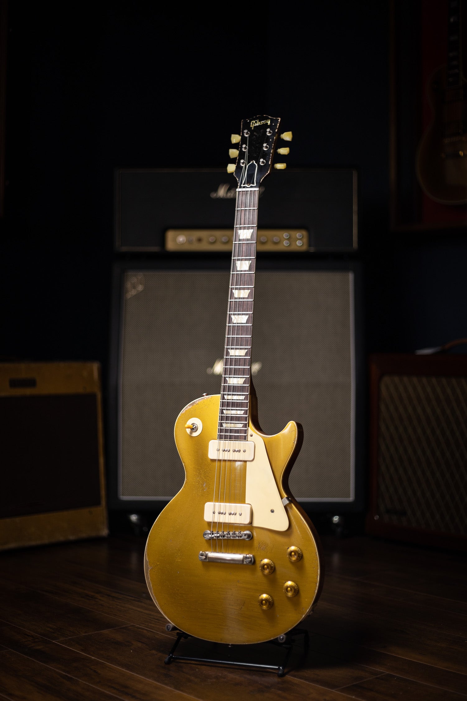 Gibson Custom Shop Murphy Lab 1956 Les Paul Standard Ultra Heavy Aged - Goldtop