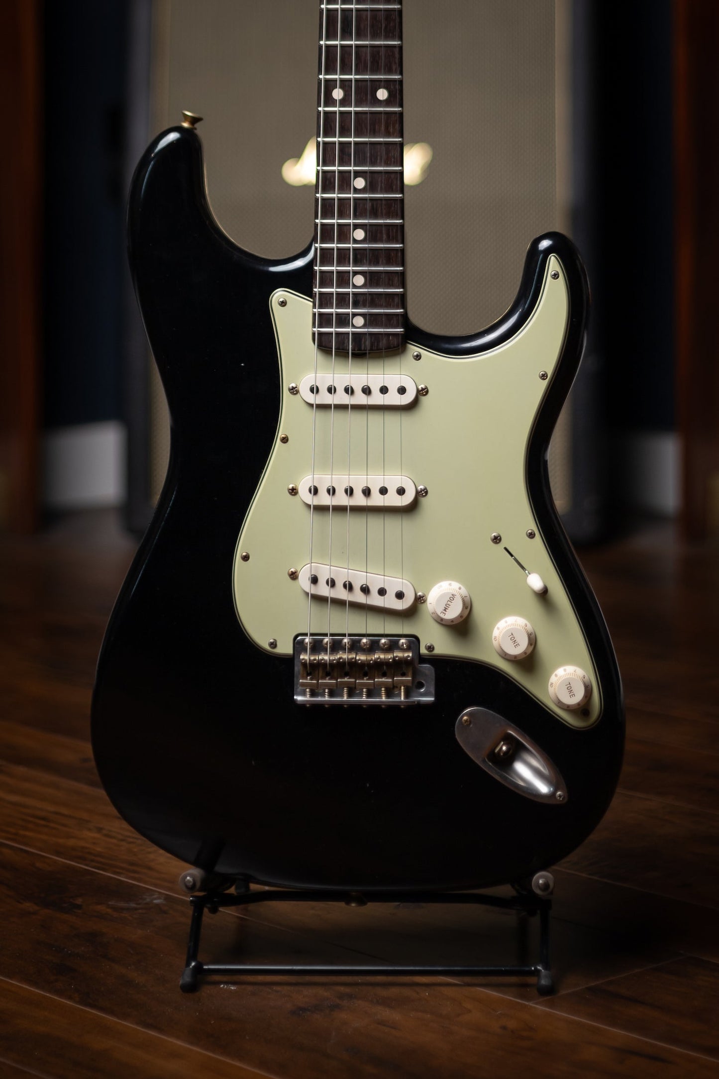 Fender Custom Shop 1960 Stratocaster Journeyman Brazilian Rosewood Masterbuilt by Dennis Galuszka, Black