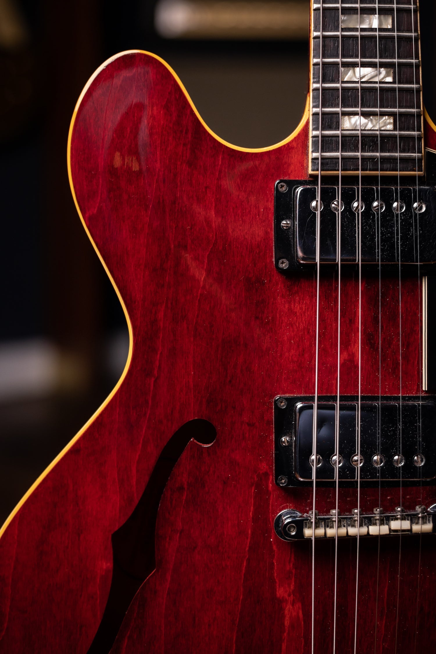 1968 Gibson ES-335 Electric Guitar- Cherry Red