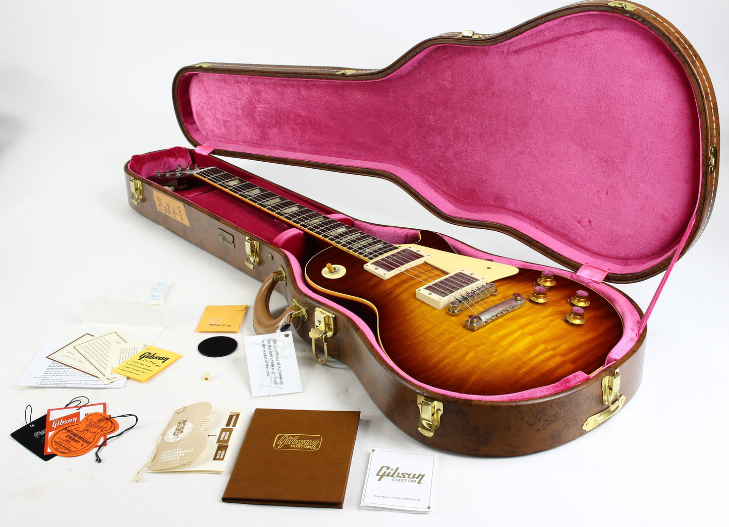 Gibson Custom Shop 1960 Les Paul Standard 70th Anniversary Reissue R0 60 TIGER FLAME Historic 2022