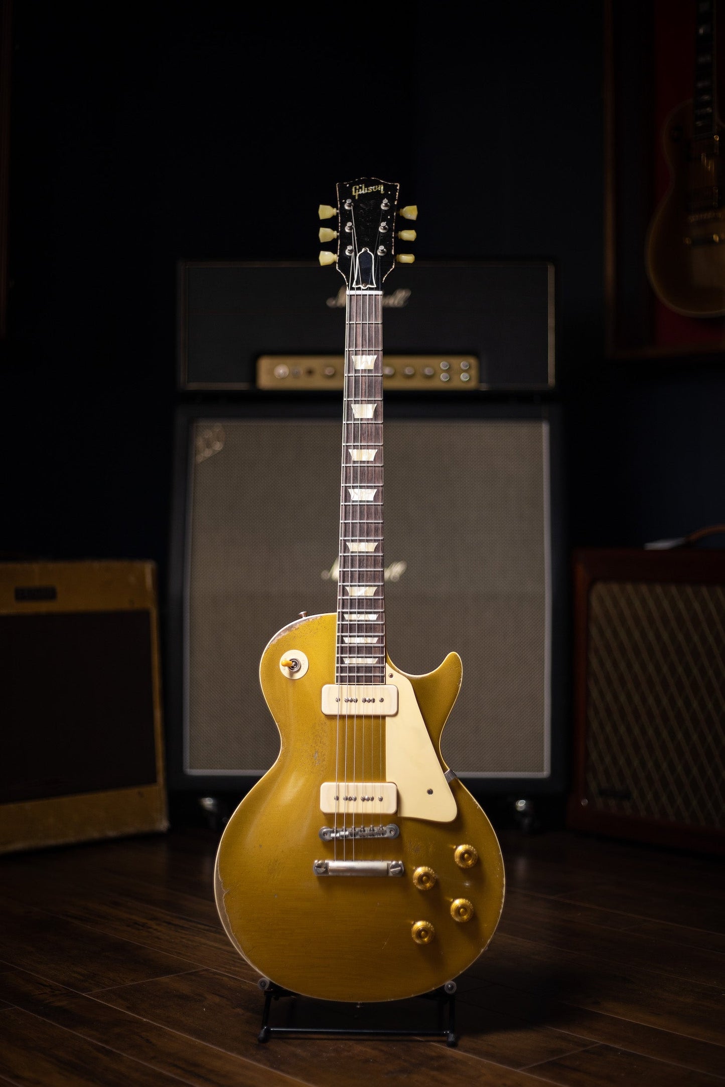 Gibson Custom Shop Murphy Lab 1956 Les Paul Standard Ultra Heavy Aged - Goldtop