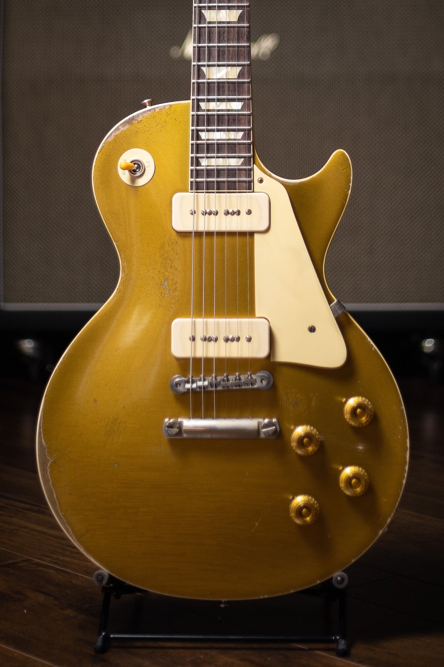 Gibson Custom Shop Murphy Lab 1956 Les Paul Standard Ultra Heavy Aged - Goldtop