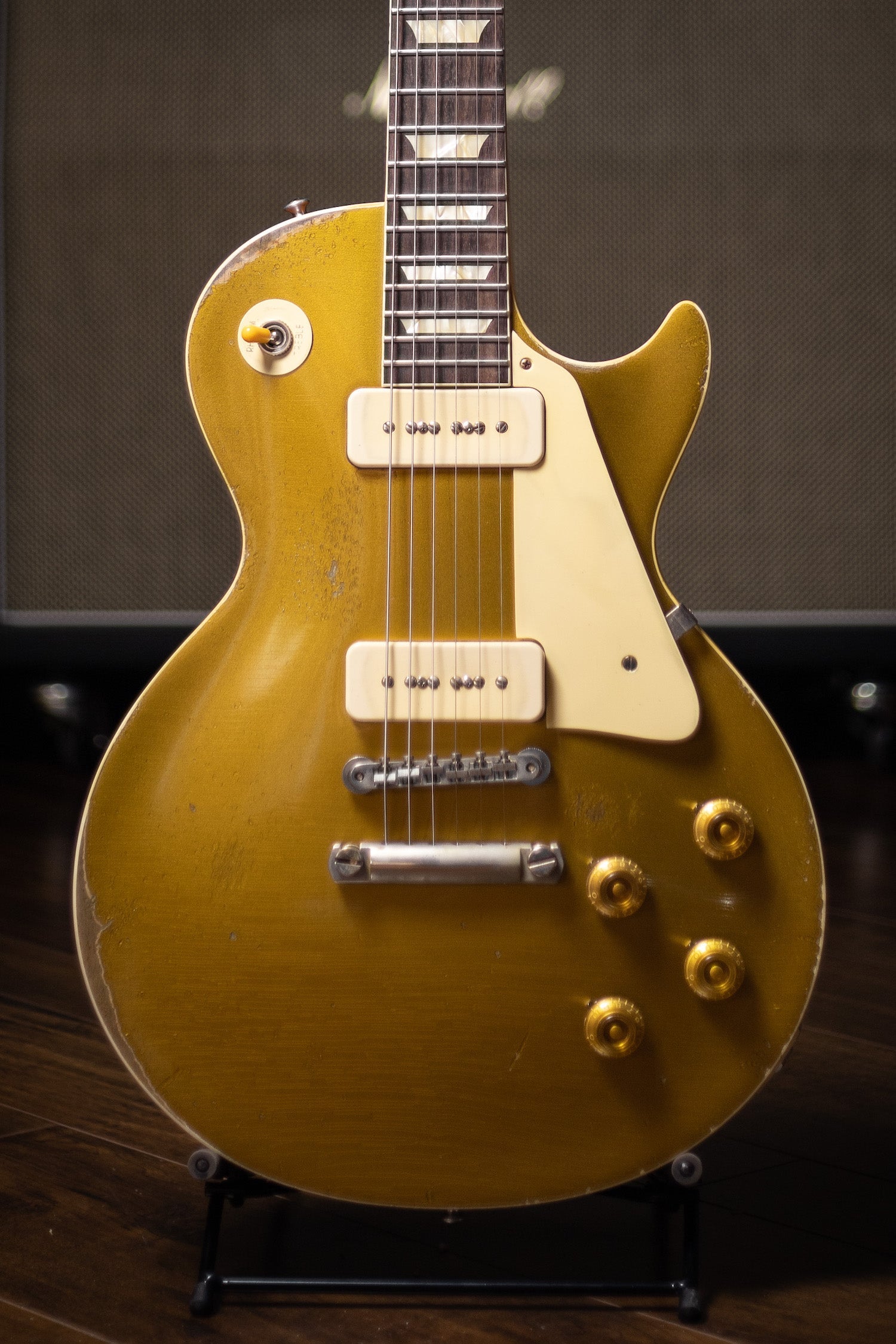Gibson Custom Shop Murphy Lab 1956 Les Paul Standard Ultra Heavy Aged - Goldtop