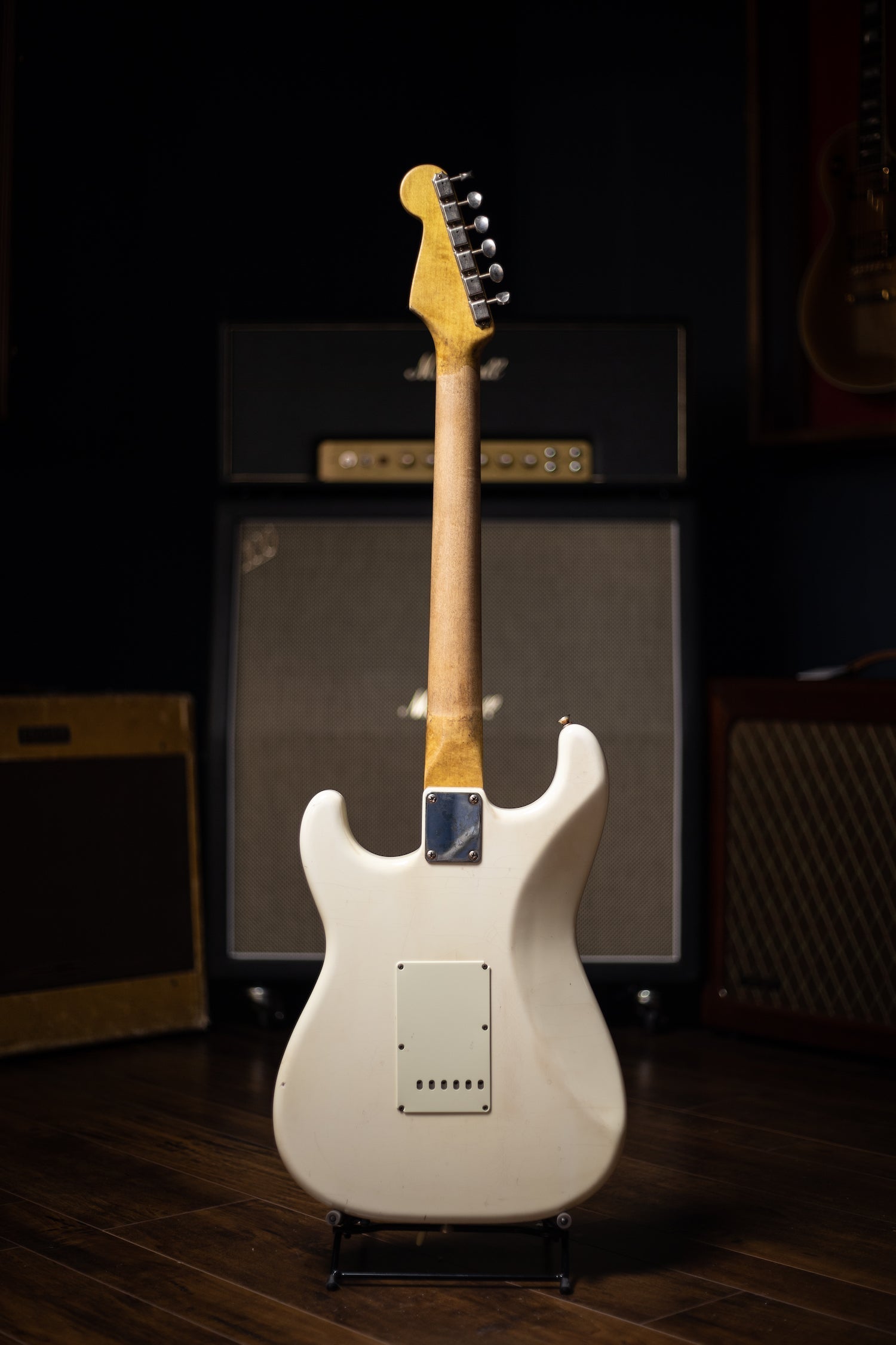 Walt Grace Customs 60's Indian Rosewood S-Type Electric Guitar - Olympic White