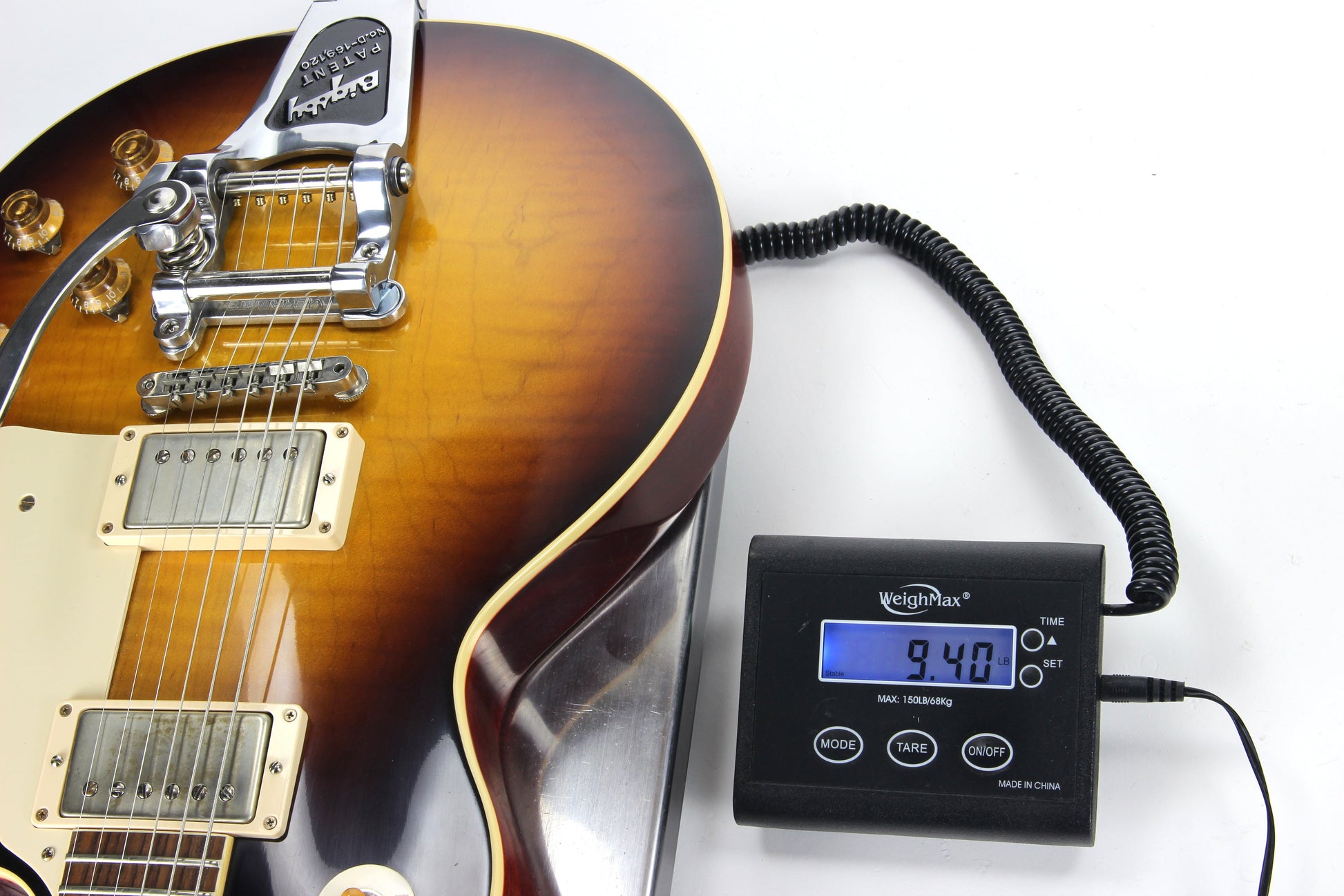 2016 Gibson 1958 Les Paul Historic Reissue R8 58 Custom Shop Bigsby - Faded Tobacco Sunburst Flametop