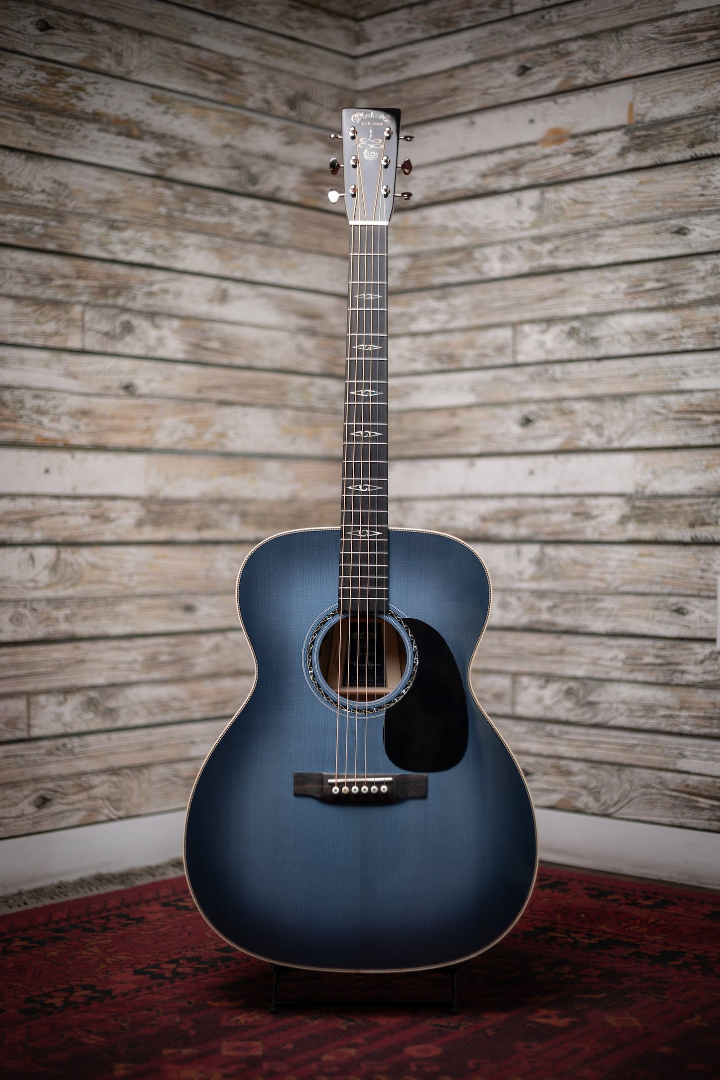 Martin CEO-11 Acoustic Guitar -New Horizons Blue Burst