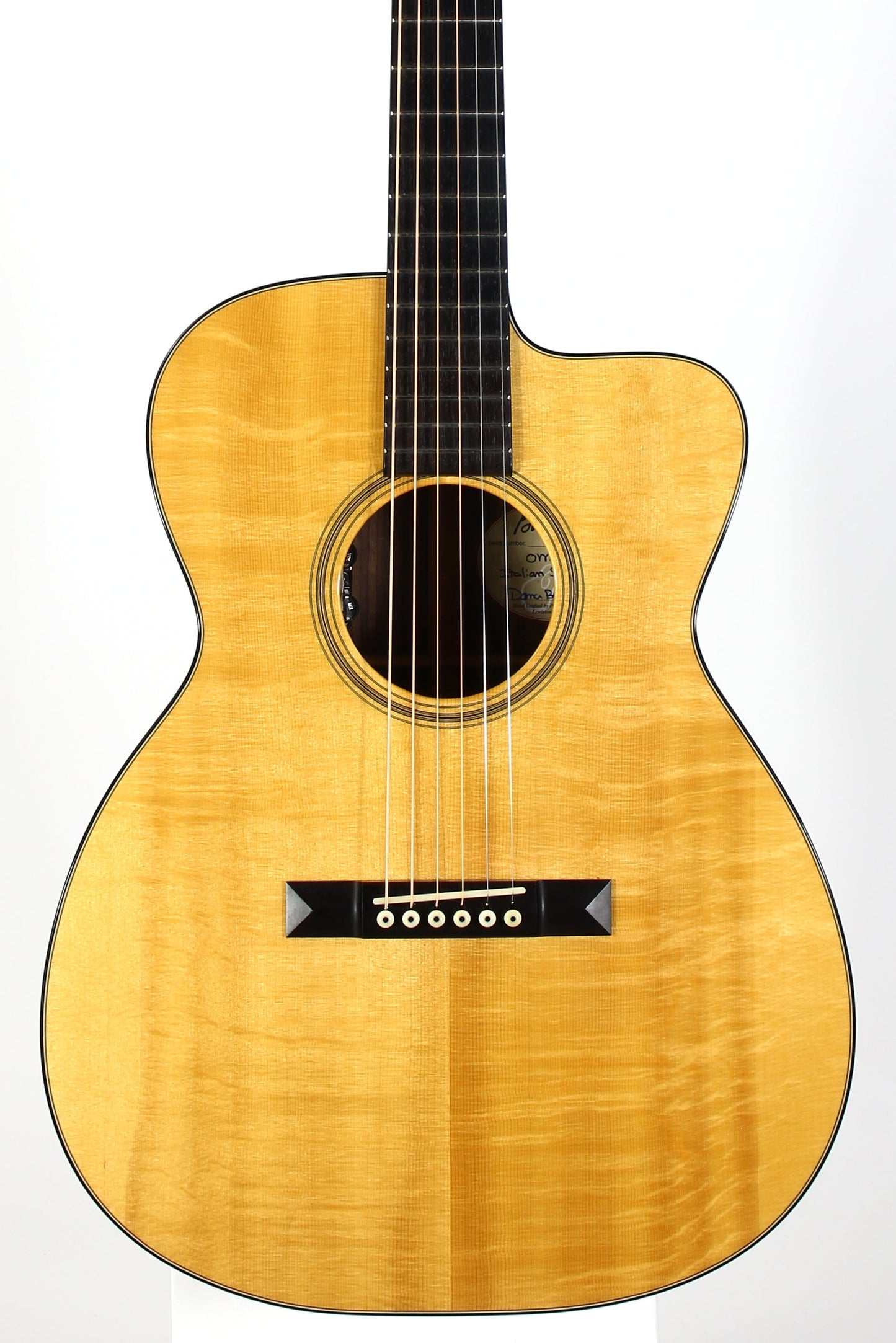 Bourgeois OM-C 2007 Cutaway Custom Acoustic Guitar - Italian Spruce Indian Rosewood