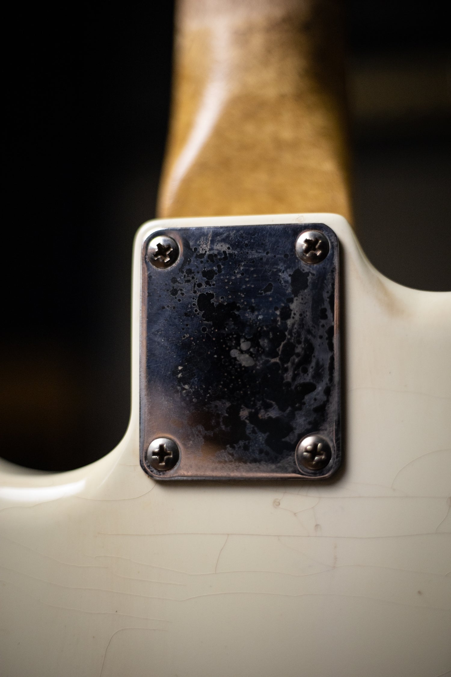 Walt Grace Customs 60's Indian Rosewood S-Type Electric Guitar - Olympic White