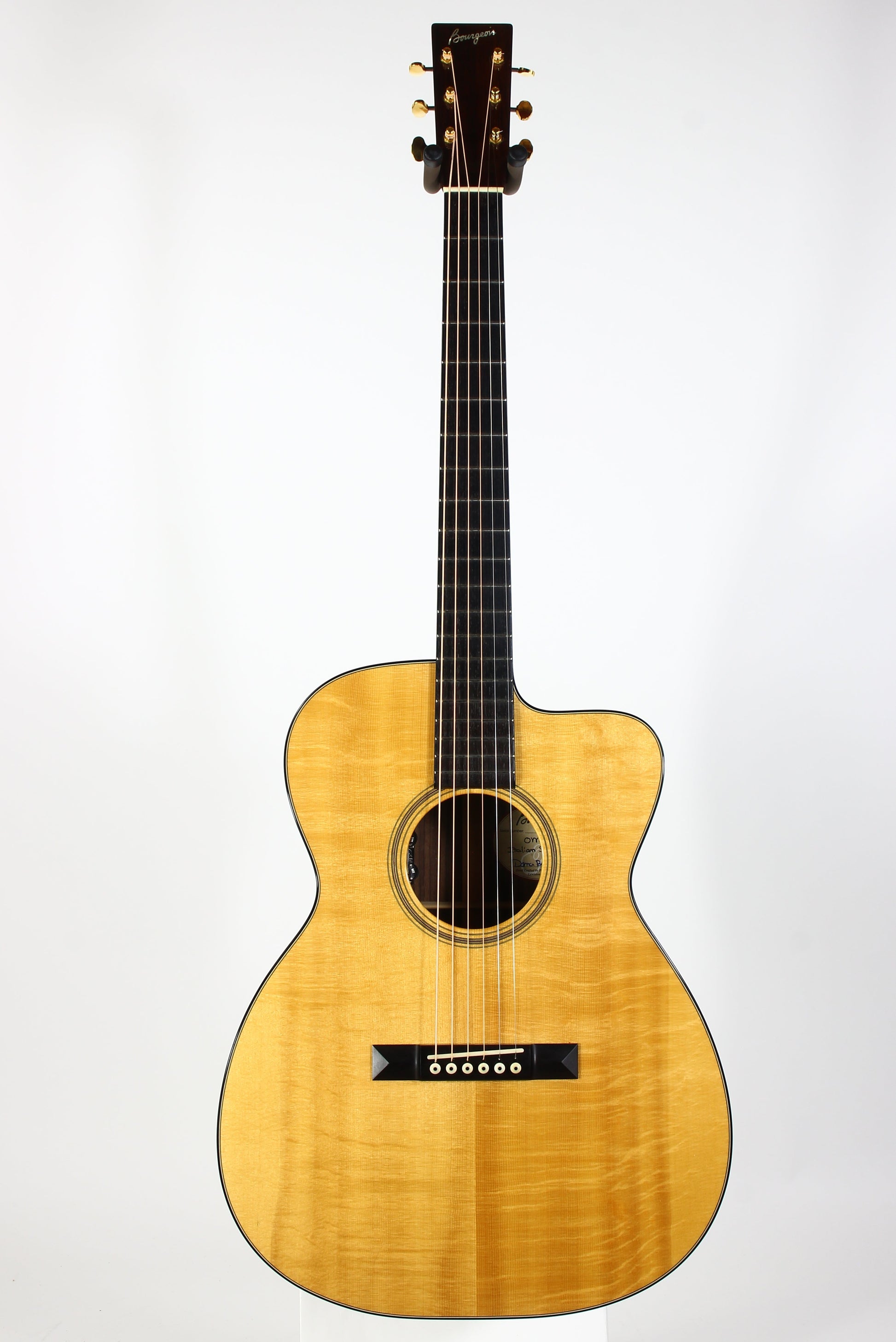 Bourgeois OM-C 2007 Cutaway Custom Acoustic Guitar - Italian Spruce Indian Rosewood
