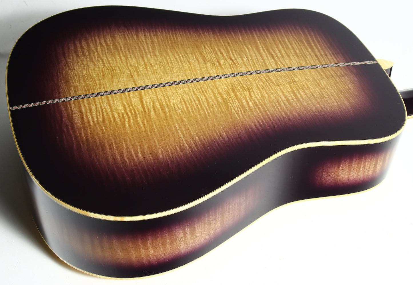 MINT Martin D-42 Purple Martin Flamed Myrtle Limited Edition - Dreadnought, Purple Sunburst