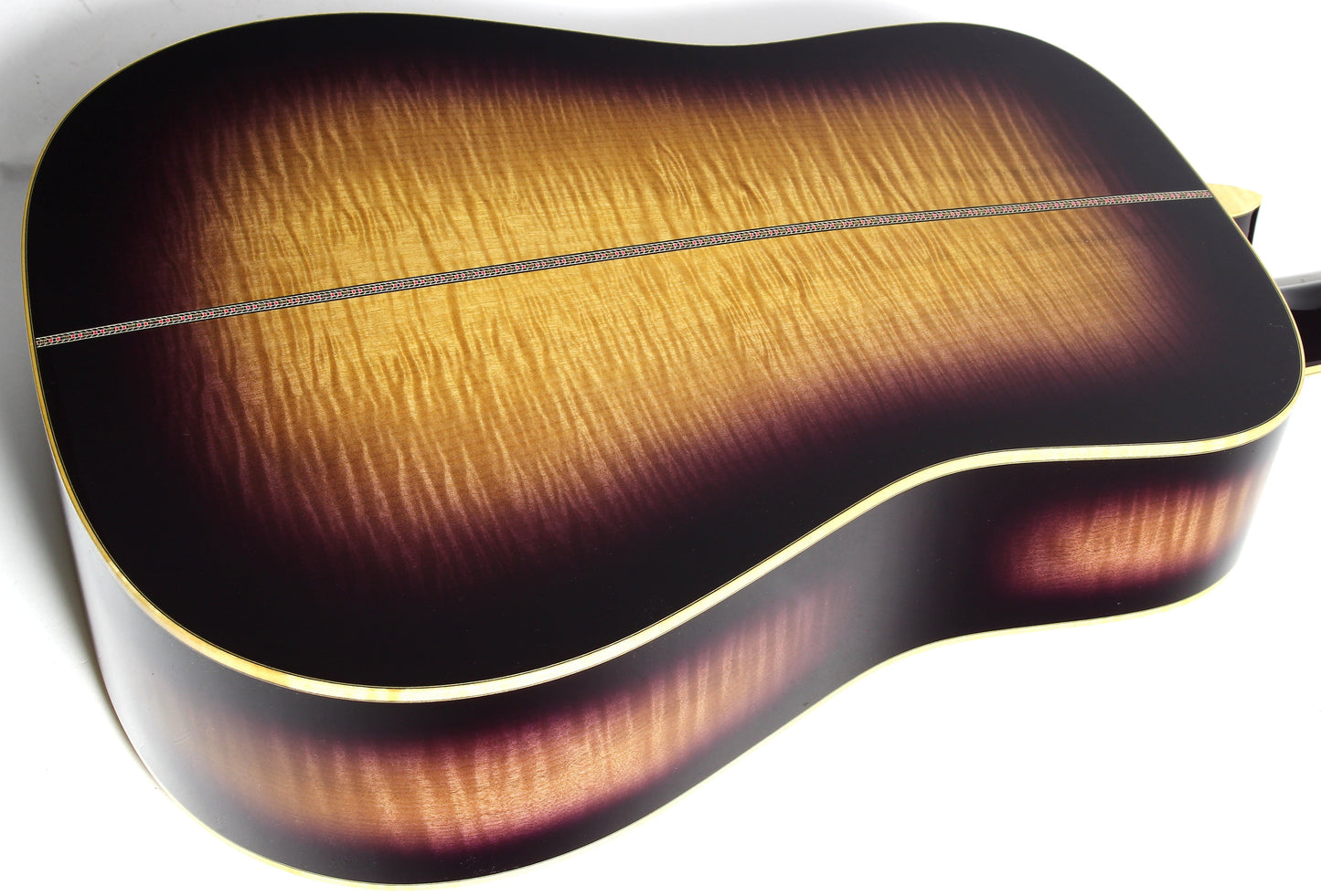 MINT Martin D-42 Purple Martin Flamed Myrtle Limited Edition - Dreadnought, Purple Sunburst