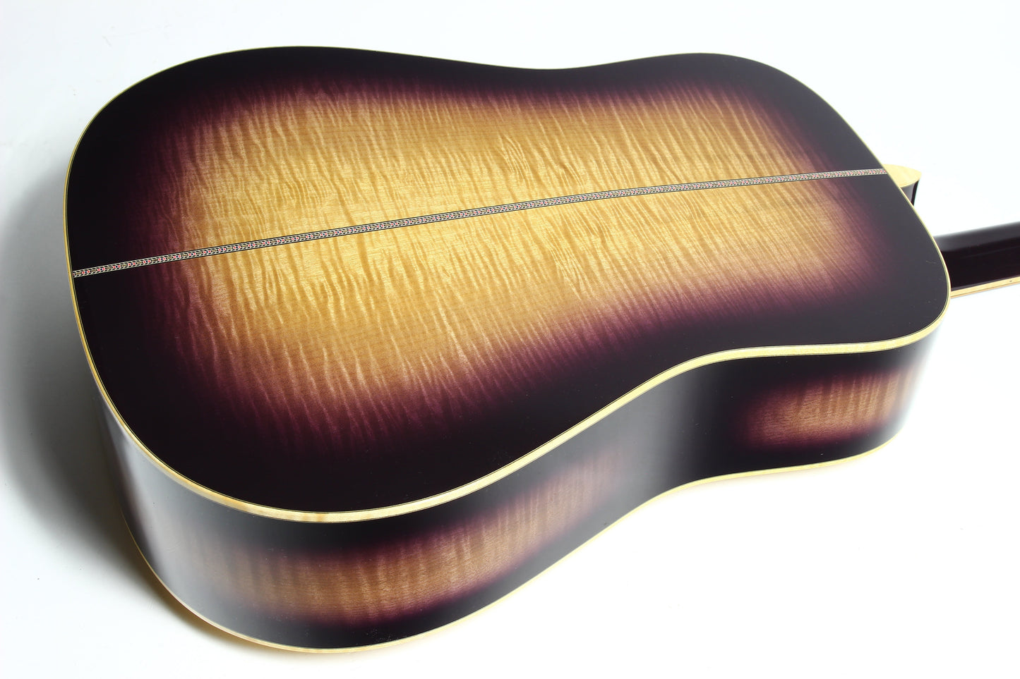 MINT Martin D-42 Purple Martin Flamed Myrtle Limited Edition - Dreadnought, Purple Sunburst