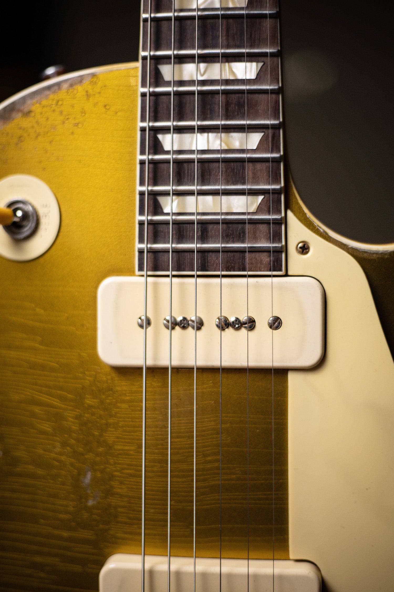 Gibson Custom Shop Murphy Lab 1956 Les Paul Standard Ultra Heavy Aged - Goldtop