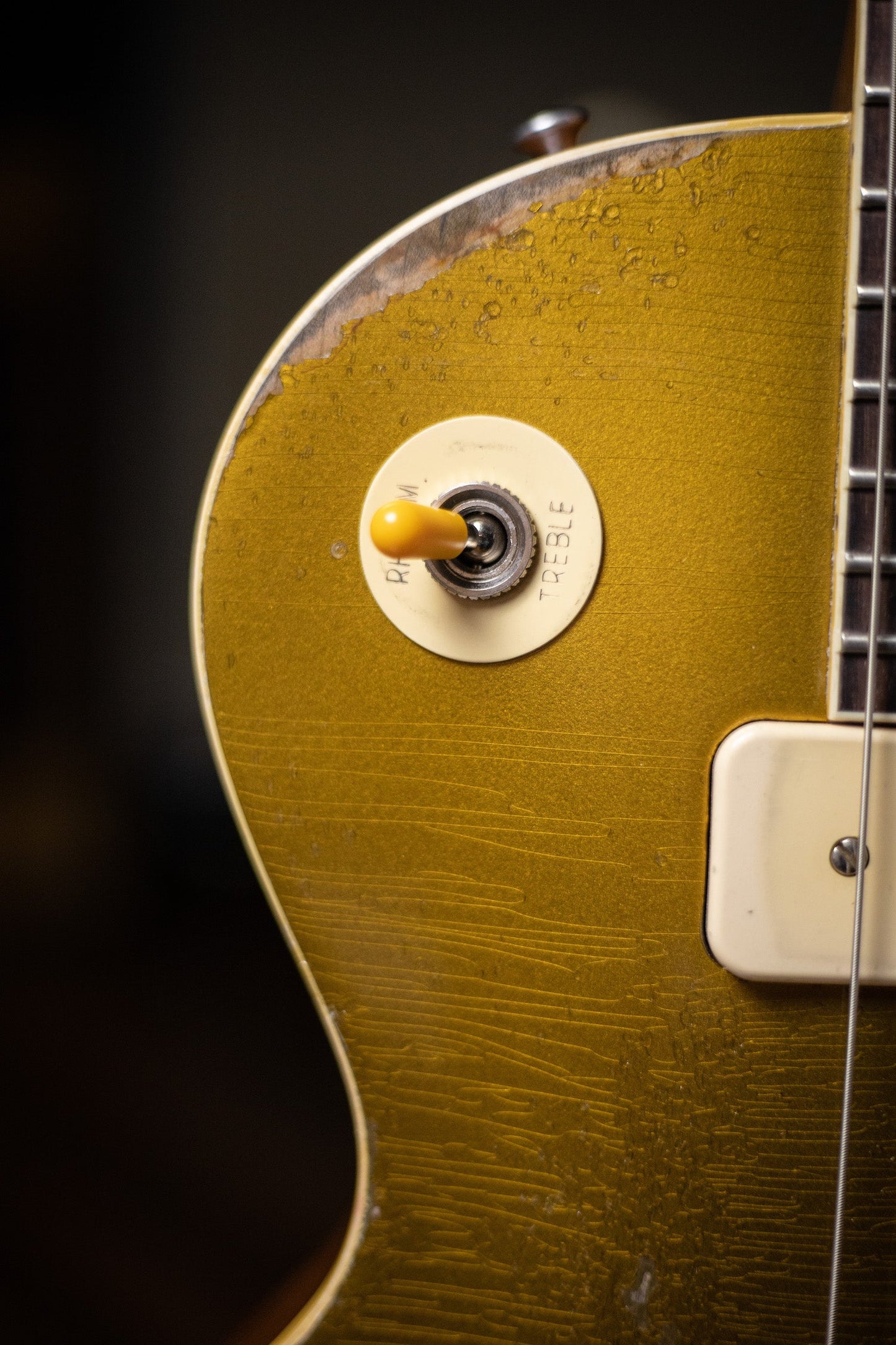 Gibson Custom Shop Murphy Lab 1956 Les Paul Standard Ultra Heavy Aged - Goldtop