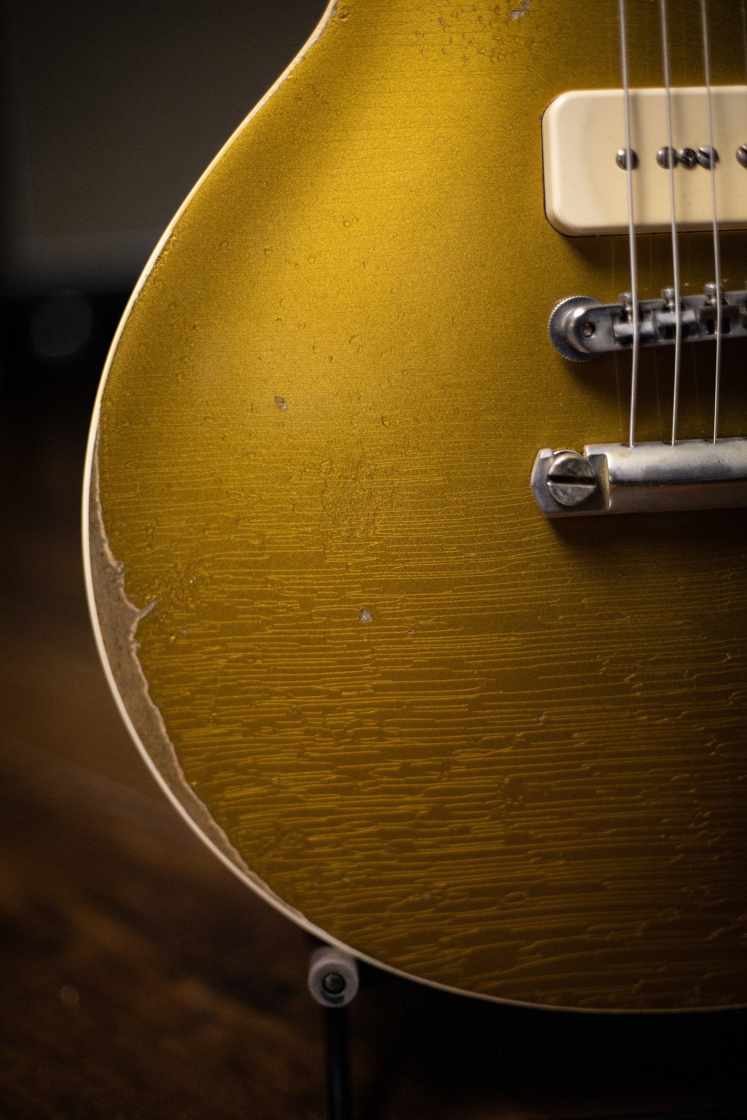 Gibson Custom Shop Murphy Lab 1956 Les Paul Standard Ultra Heavy Aged - Goldtop