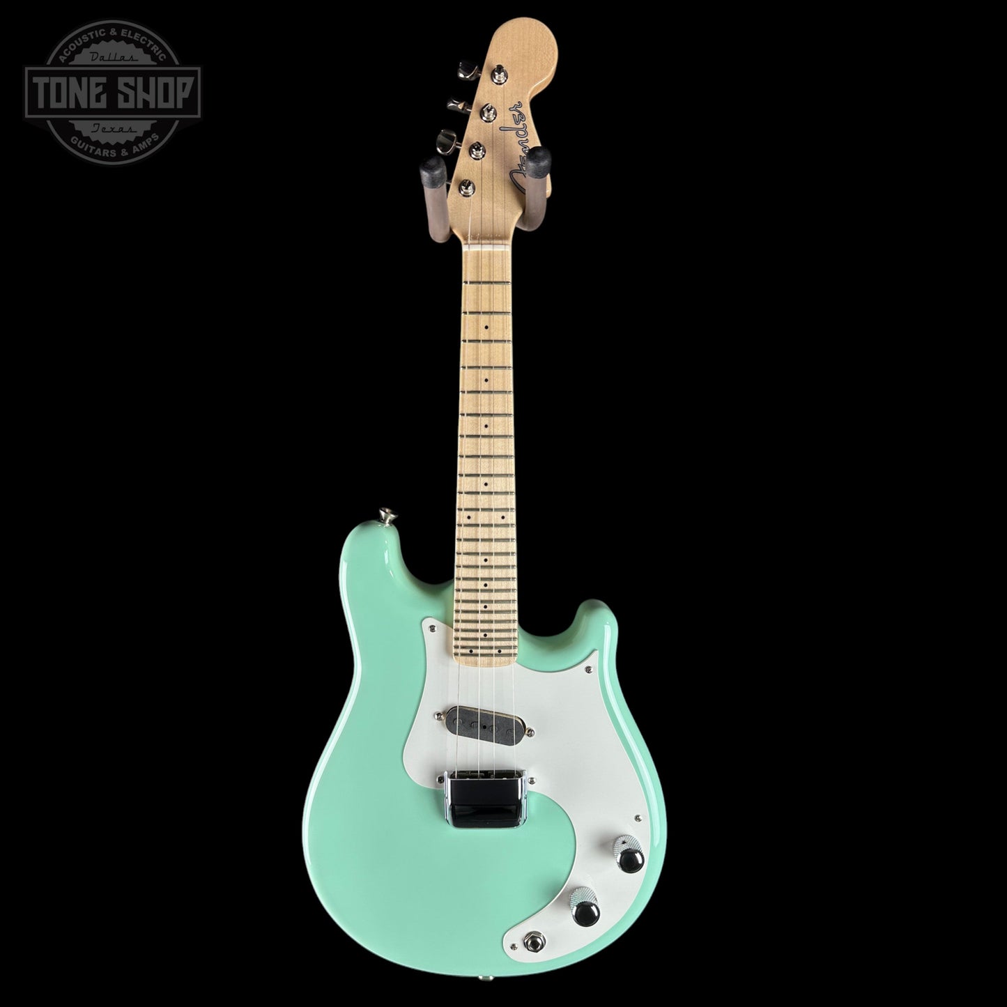 Used 2021 Fender Paul Waller Masterbuilt 50's Elecric Mando Surf Green W/Case TSU24587