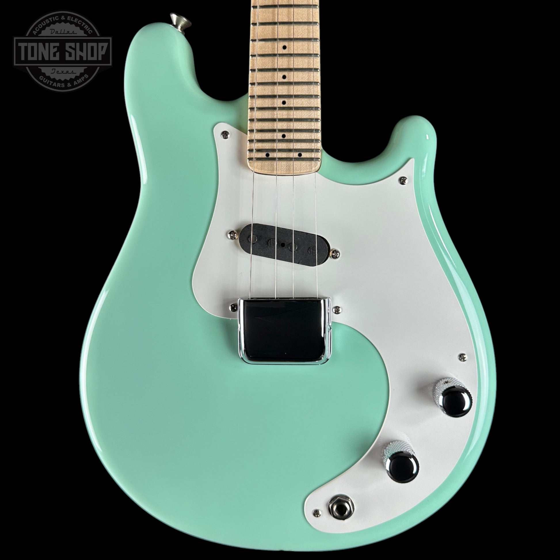 Used 2021 Fender Paul Waller Masterbuilt 50's Elecric Mando Surf Green W/Case TSU24587