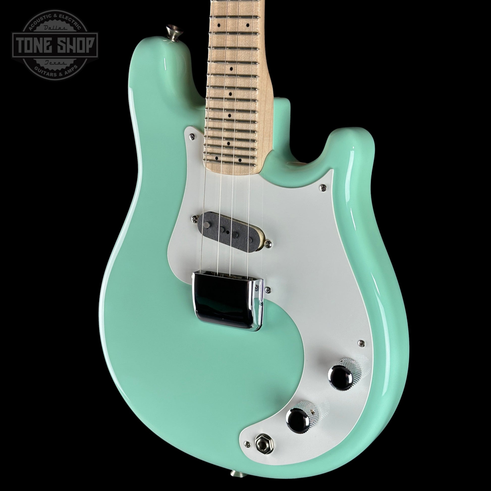 Used 2021 Fender Paul Waller Masterbuilt 50's Elecric Mando Surf Green W/Case TSU24587