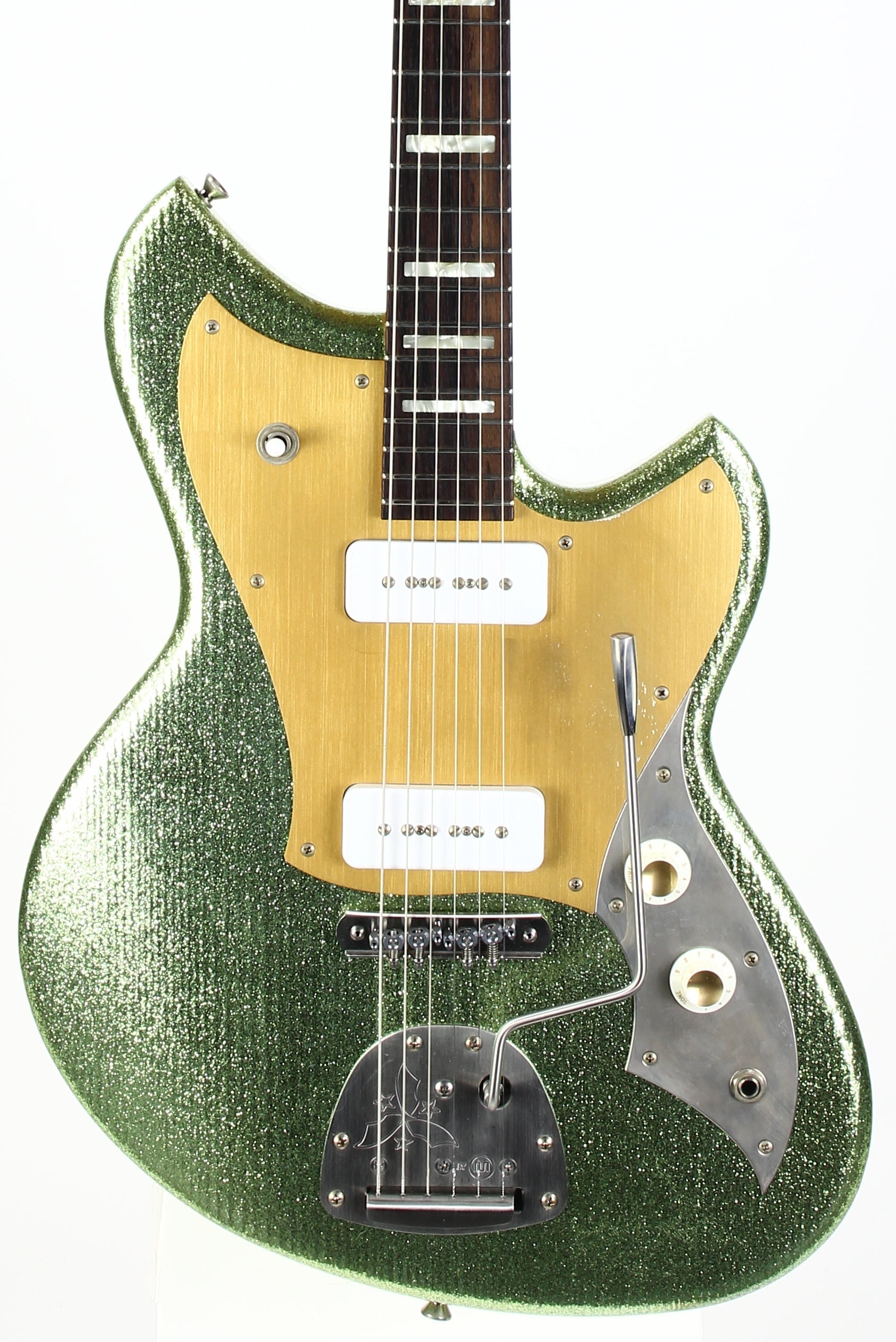 2026 NOVO Serus J Custom Coke Bottle Green Sparkle, Pine Body, Made in USA Relic