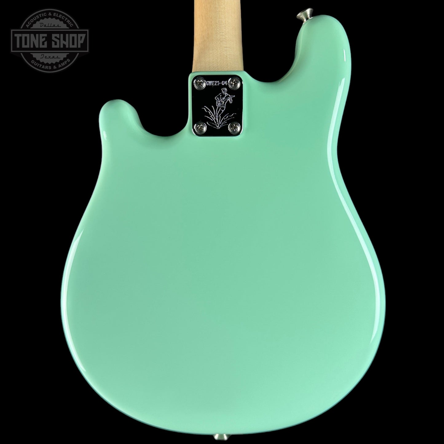 Used 2021 Fender Paul Waller Masterbuilt 50's Elecric Mando Surf Green W/Case TSU24587