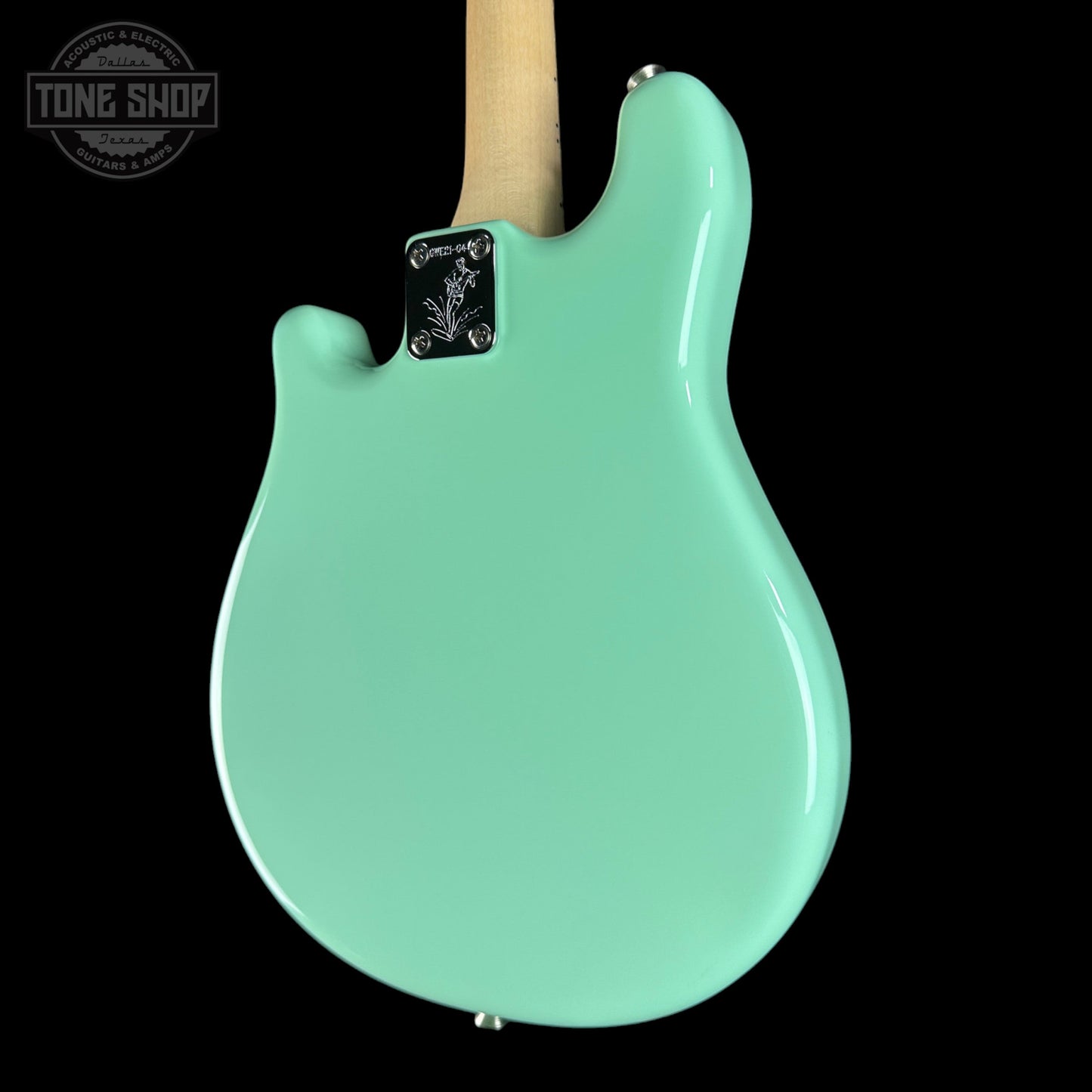 Used 2021 Fender Paul Waller Masterbuilt 50's Elecric Mando Surf Green W/Case TSU24587