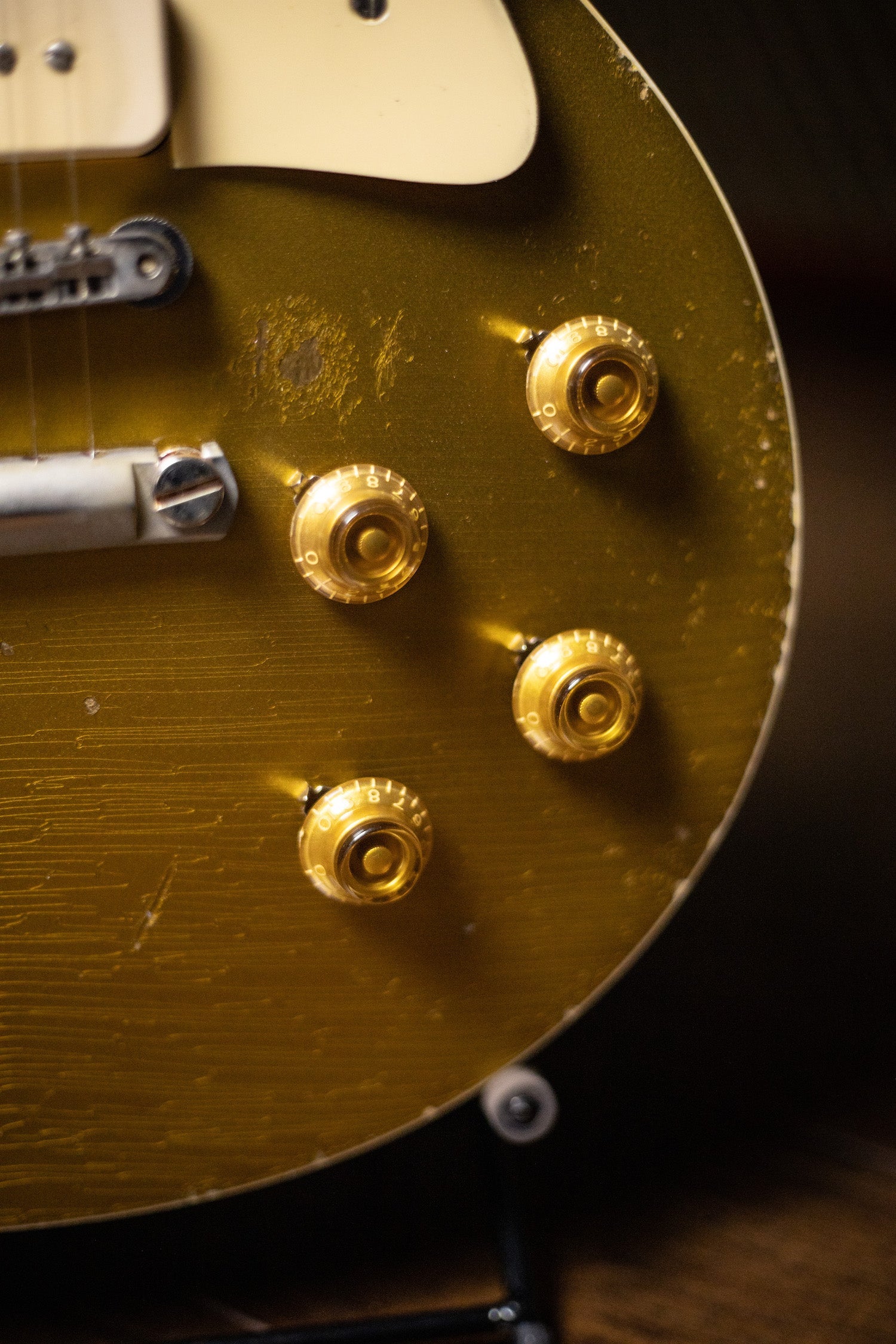 Gibson Custom Shop Murphy Lab 1956 Les Paul Standard Ultra Heavy Aged - Goldtop