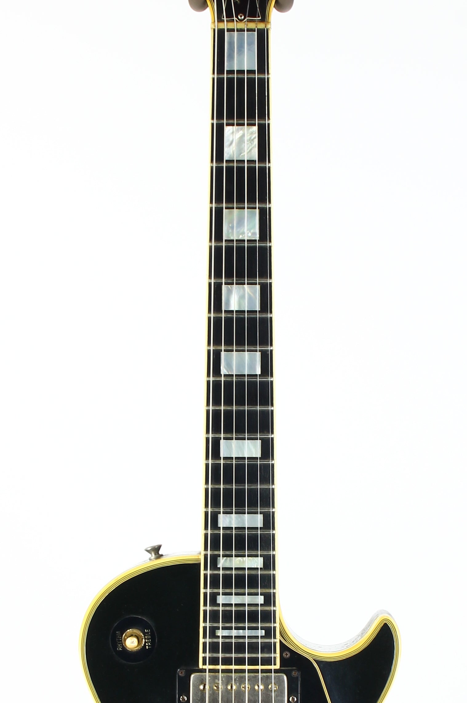 1973 Gibson Les Paul Custom BLACK BEAUTY Vintage Electric Guitar Original PAT # Pickups