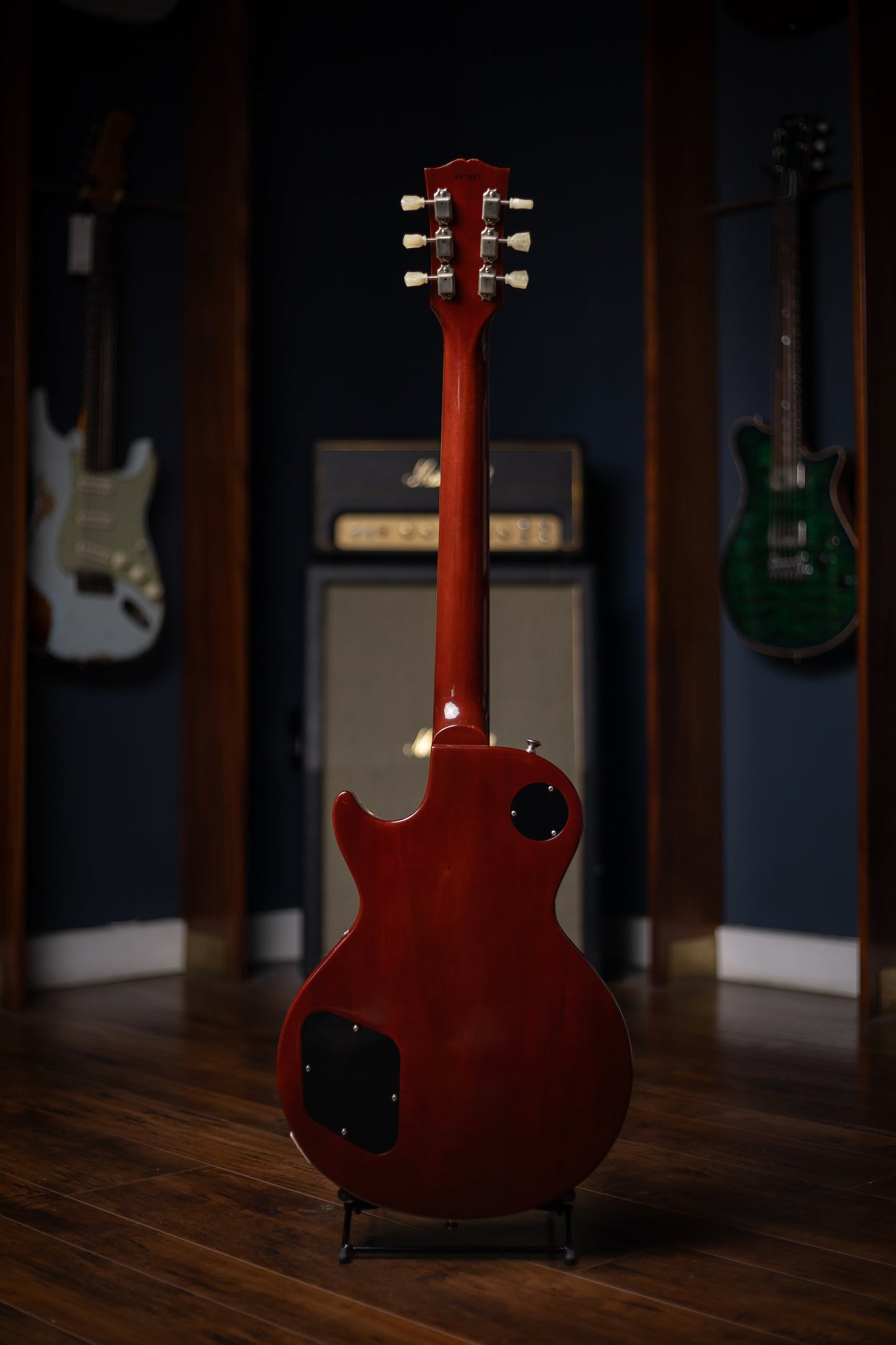 2010 Gibson Custom Shop 1959 Les Paul Reissue Electric Guitar - Cherry Red Flame