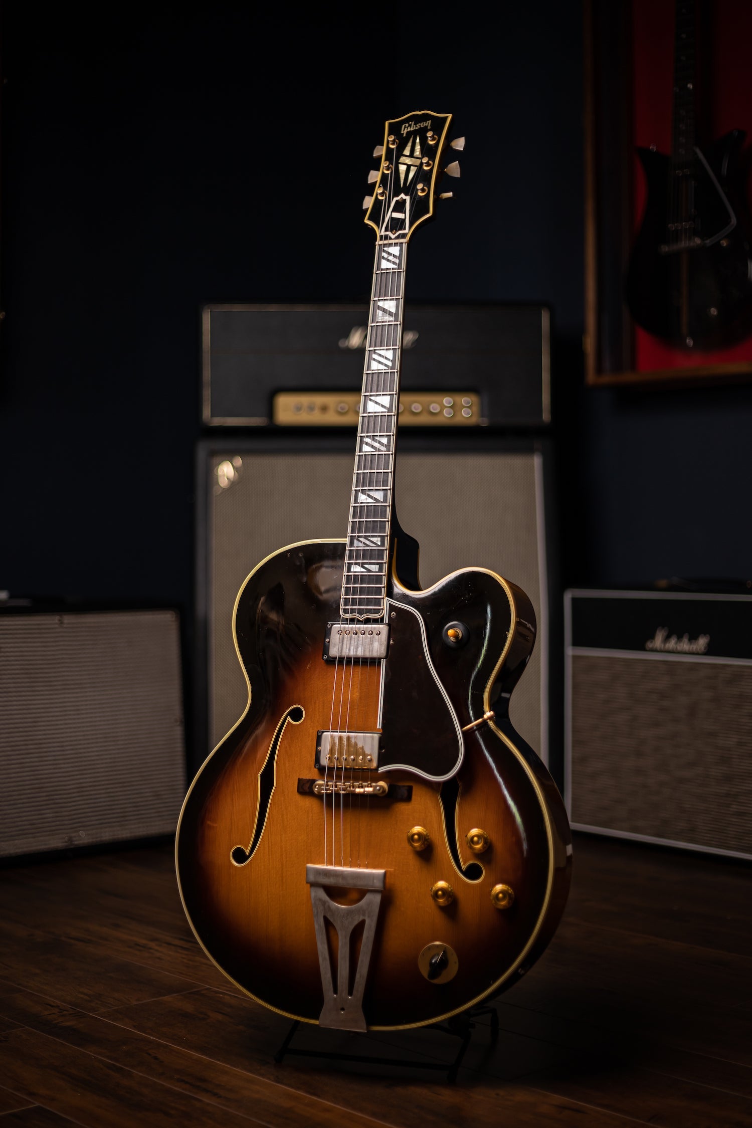 1961 Gibson Super 400 CES with Factory Varitone Stereo Electric Guitar - Sunburst ( GAVE BACK )