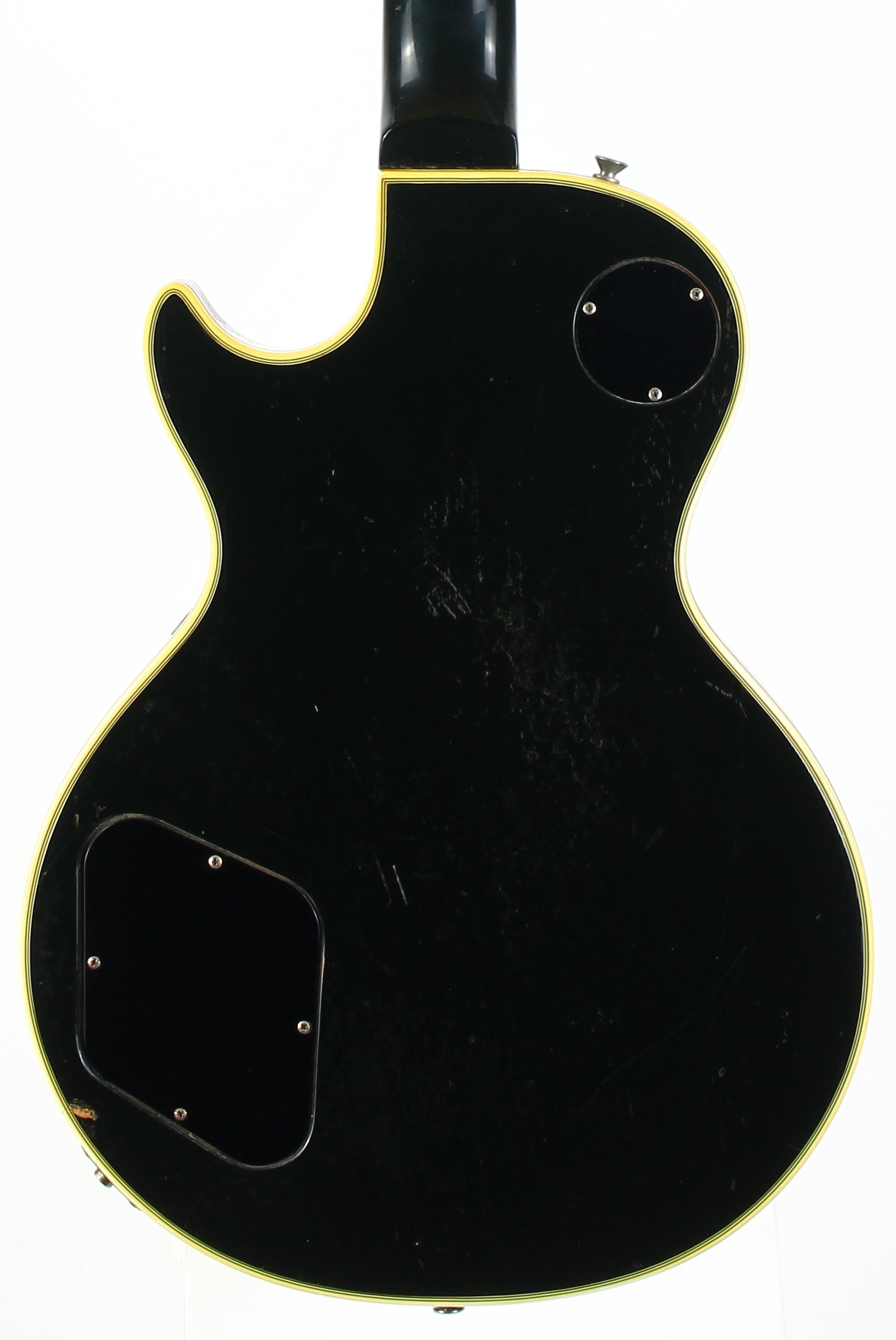 1973 Gibson Les Paul Custom BLACK BEAUTY Vintage Electric Guitar Original PAT # Pickups