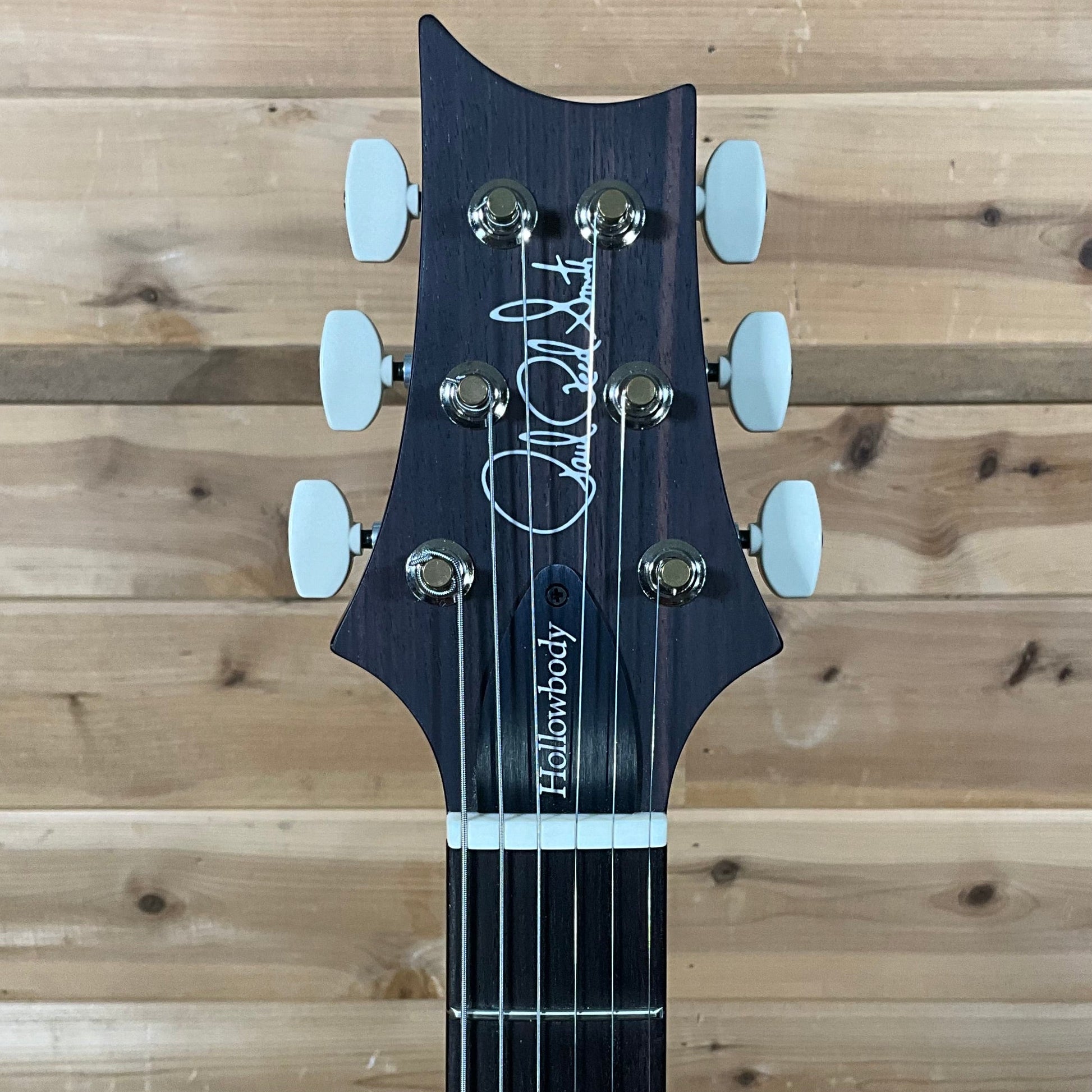 PRS 2024 Hollowbody II Piezo Electric Guitar - Black Gold Wrap Around Burst