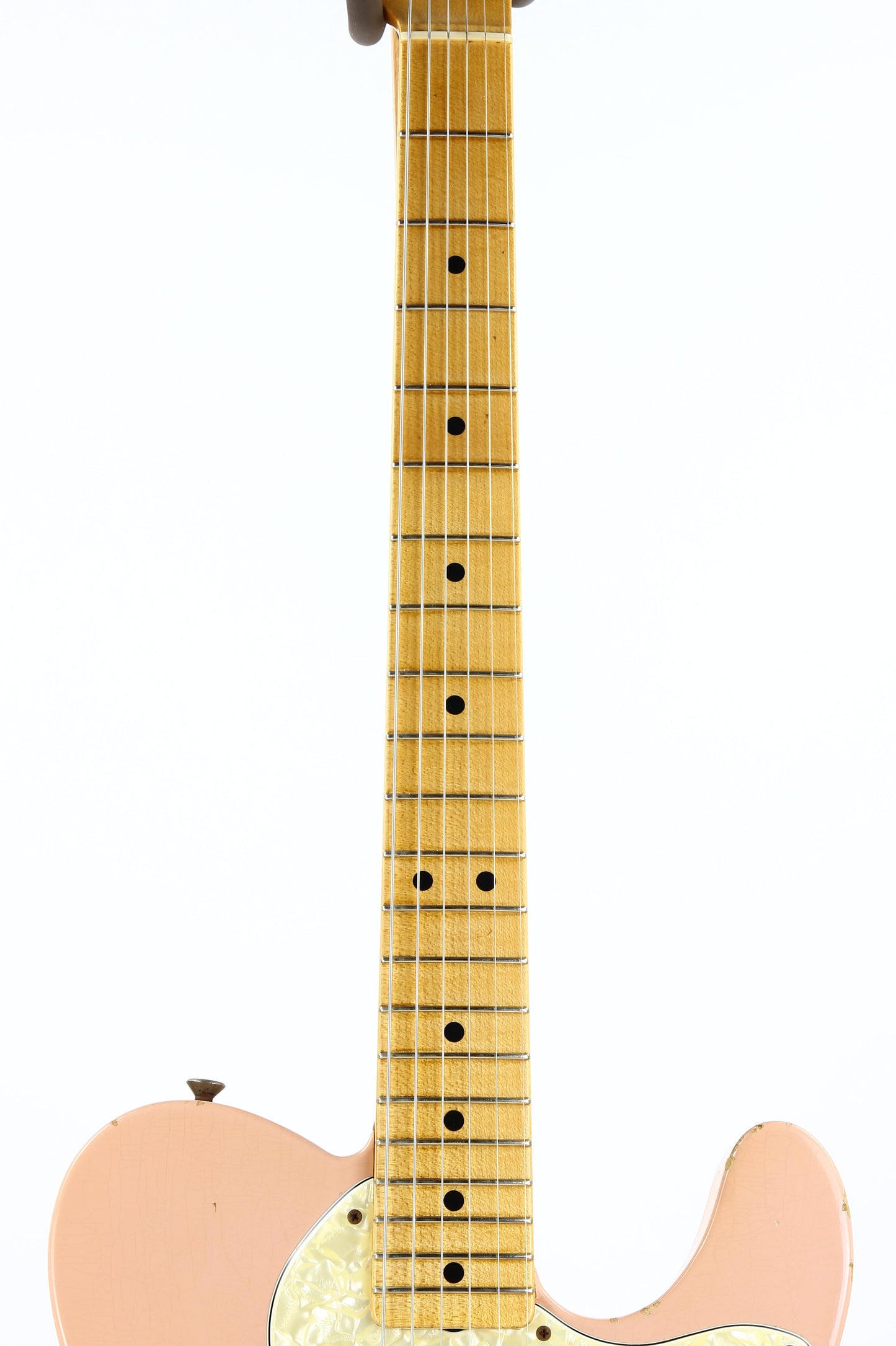 2011 Fender DALE WILSON Custom Shop Masterbuilt 60's Telecaster Thinline Relic - Shell Pink, Abby Ybarra Pups!