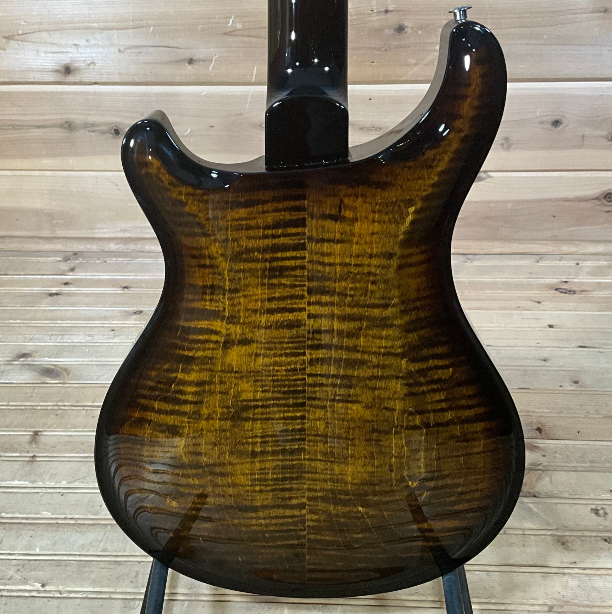 PRS 2024 Hollowbody II Piezo Electric Guitar - Black Gold Wrap Around Burst