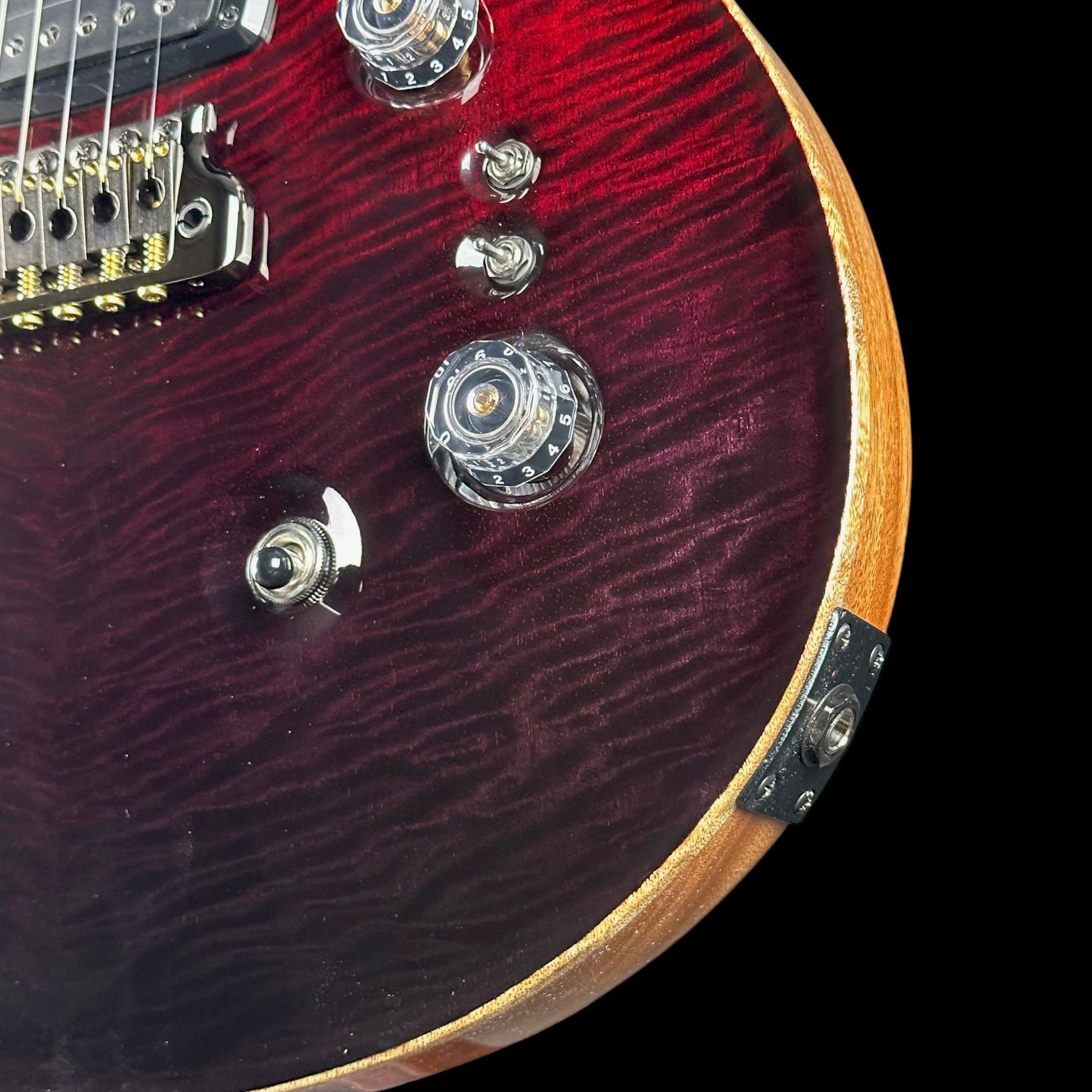 PRS Custom 24-08 Mango Limited Fire Red / Gray Black Fade w/case 0424349