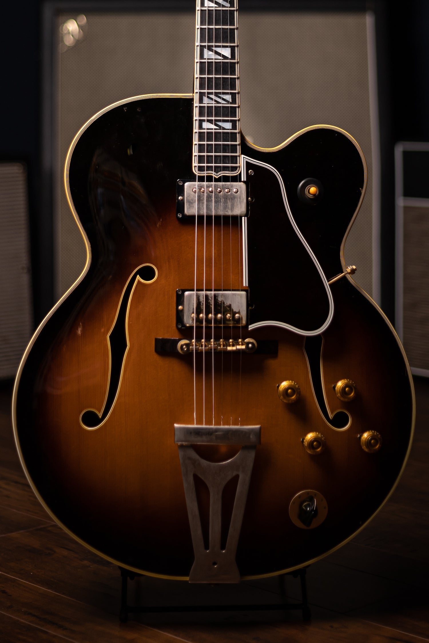 1961 Gibson Super 400 CES with Factory Varitone Stereo Electric Guitar - Sunburst ( GAVE BACK )