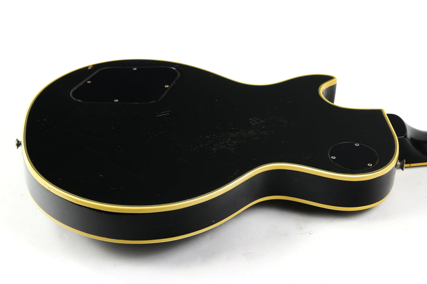 1973 Gibson Les Paul Custom BLACK BEAUTY Vintage Electric Guitar Original PAT # Pickups