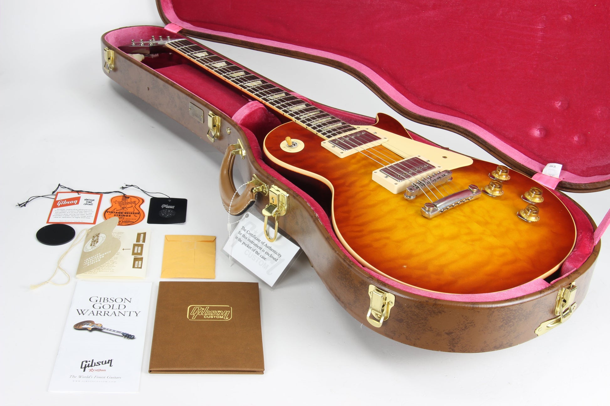 2020 Gibson Custom Shop ‘58 Les Paul Reissue 1959 R9 59 Neck - QUILT TOP!!! R8 1958